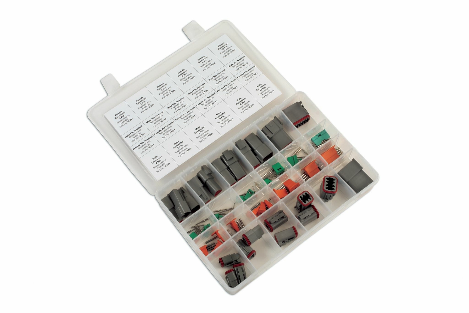 Connect 37415 22 Piece Assorted Deutsche DT Connector Kit