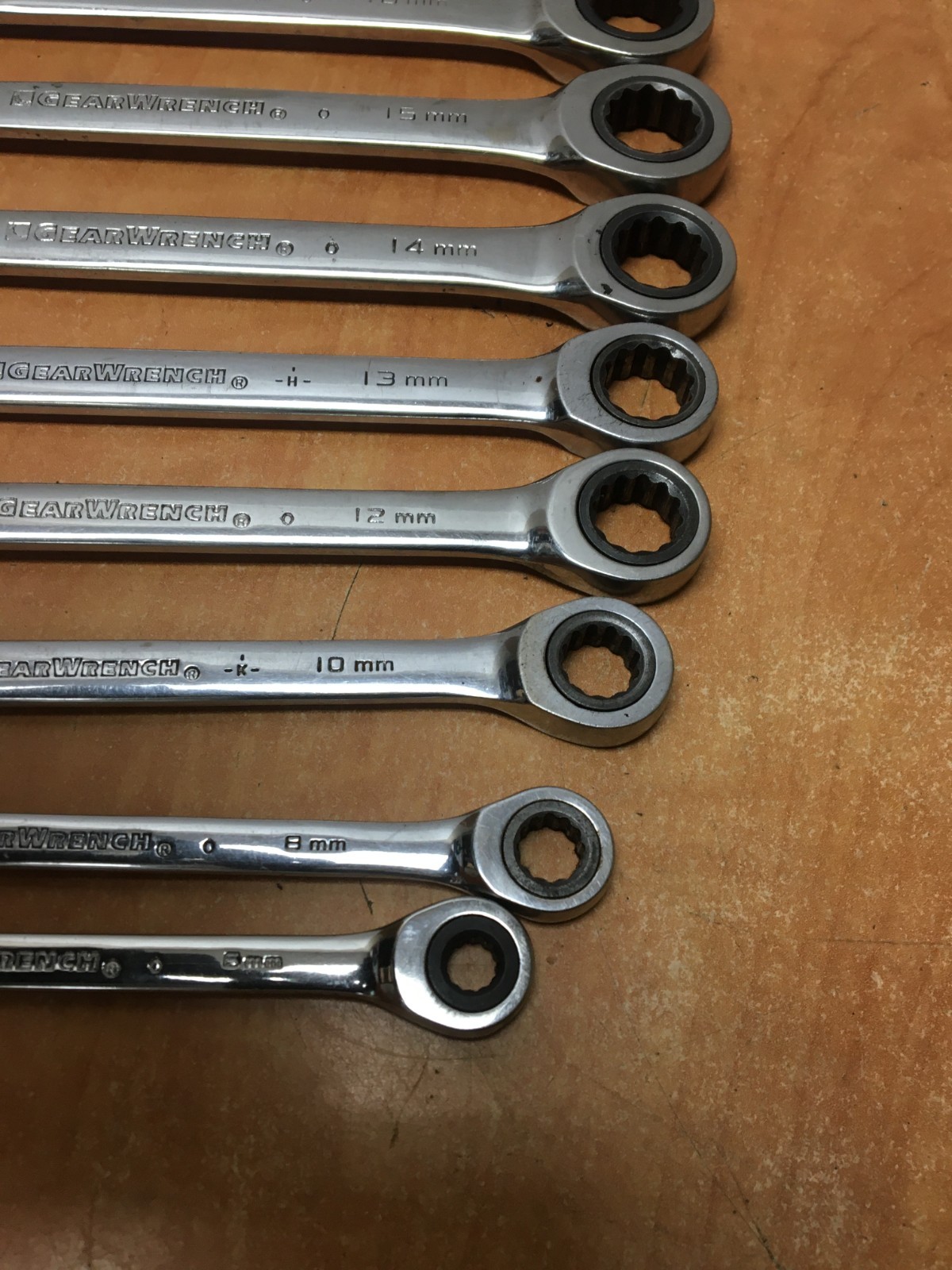 Gearwrench 20pc Ratcheting Wrench Set SAE Metric 8mm to 19mm 1/4 to 3/4