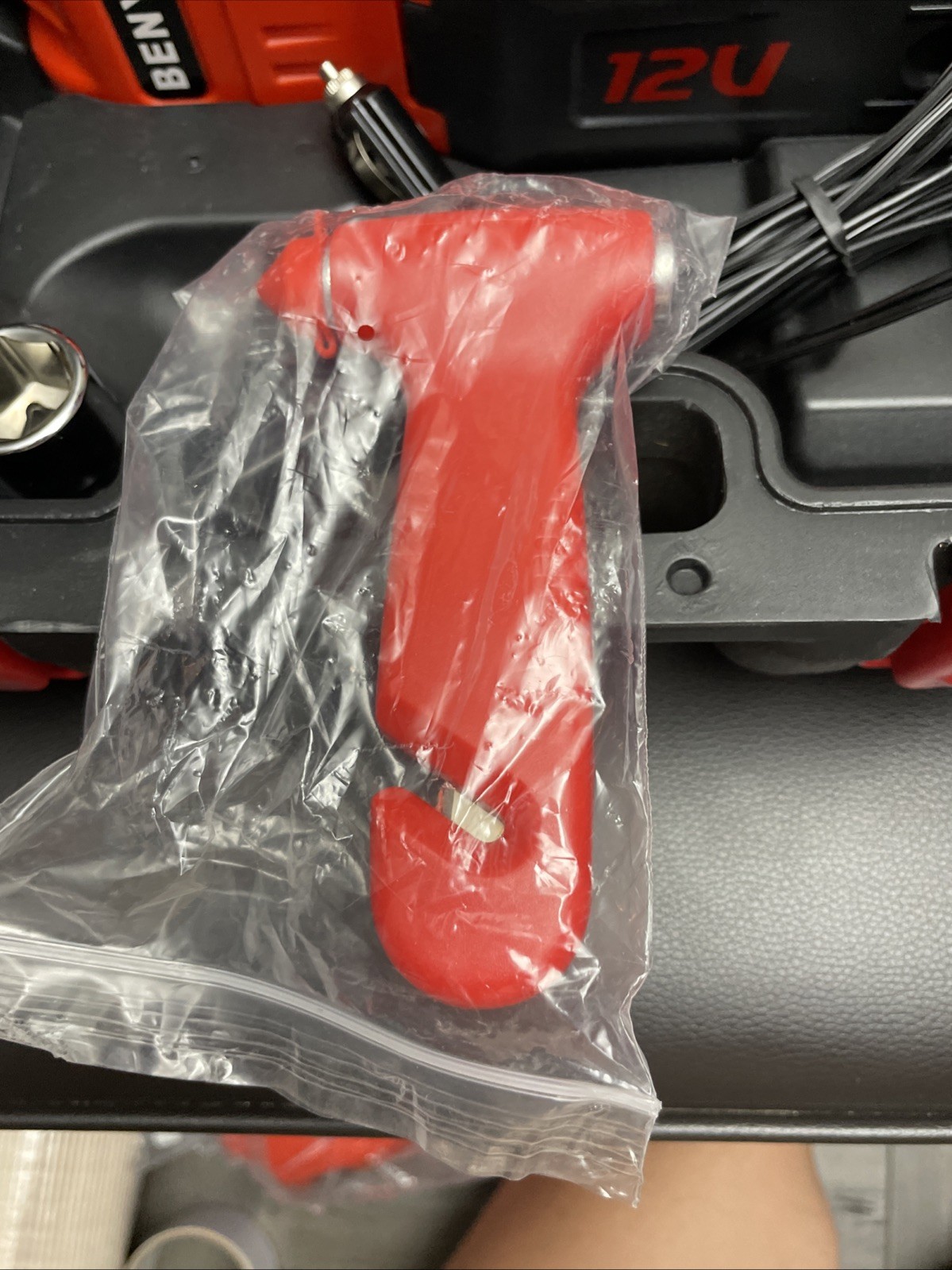 5 in 1 Car Repair Tool Kit 12V Lighter Powered