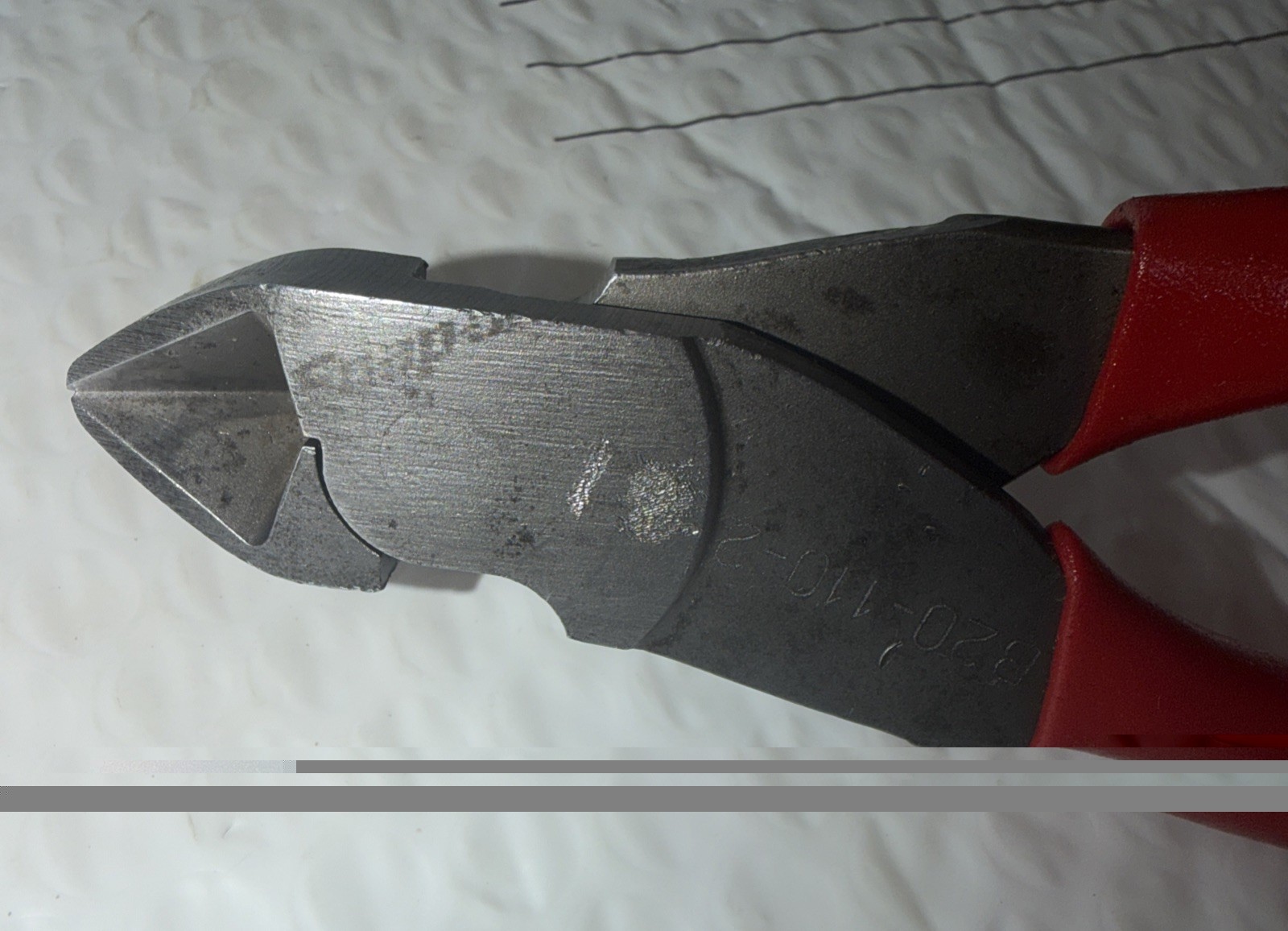Snap-On 87CF Diagonal Power Edge Pliers Diagonal Cutter 7.5″ Used