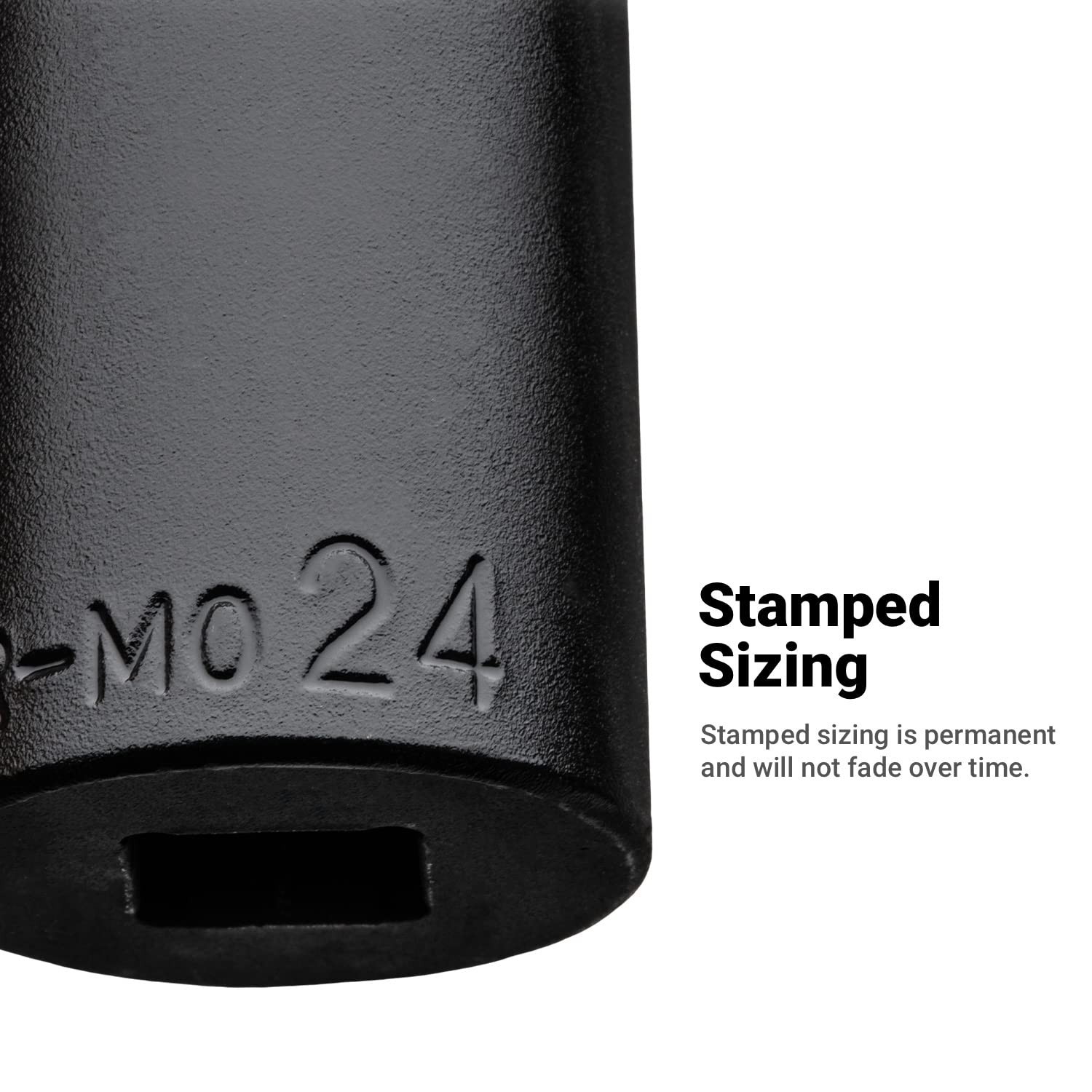 Deep Impact Socket 1/2″ Drive 6-Point Metric Tool (22mm) – Heavy Duty, Durable