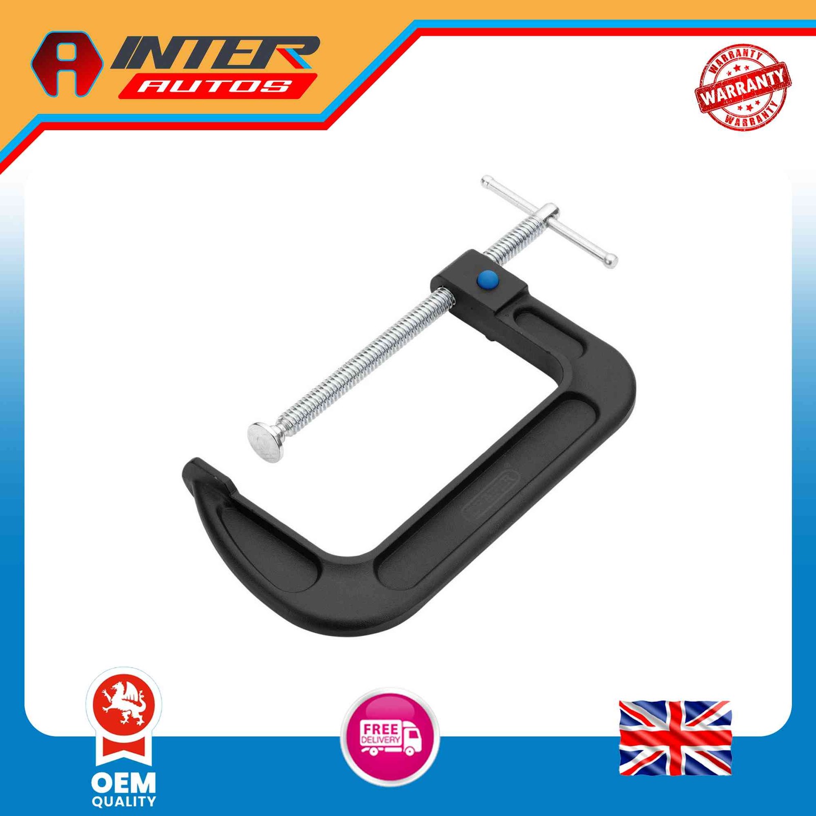 Draper Quick Release G-Clamp, 150mm 19398