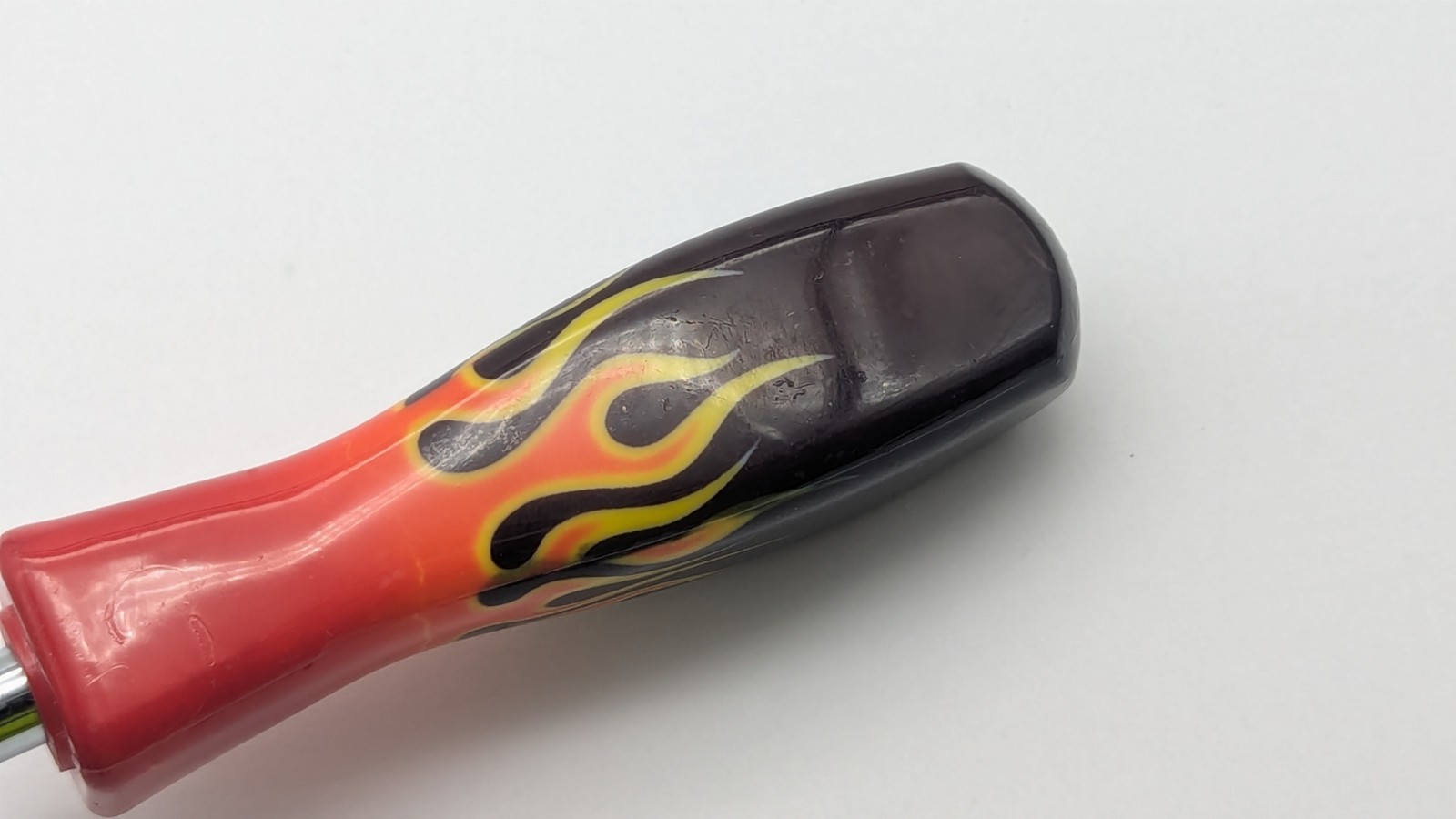 VTG MIT Tools 1/4″ DRIVER Screwdriver BLACK Orange FLAME FIRE handle