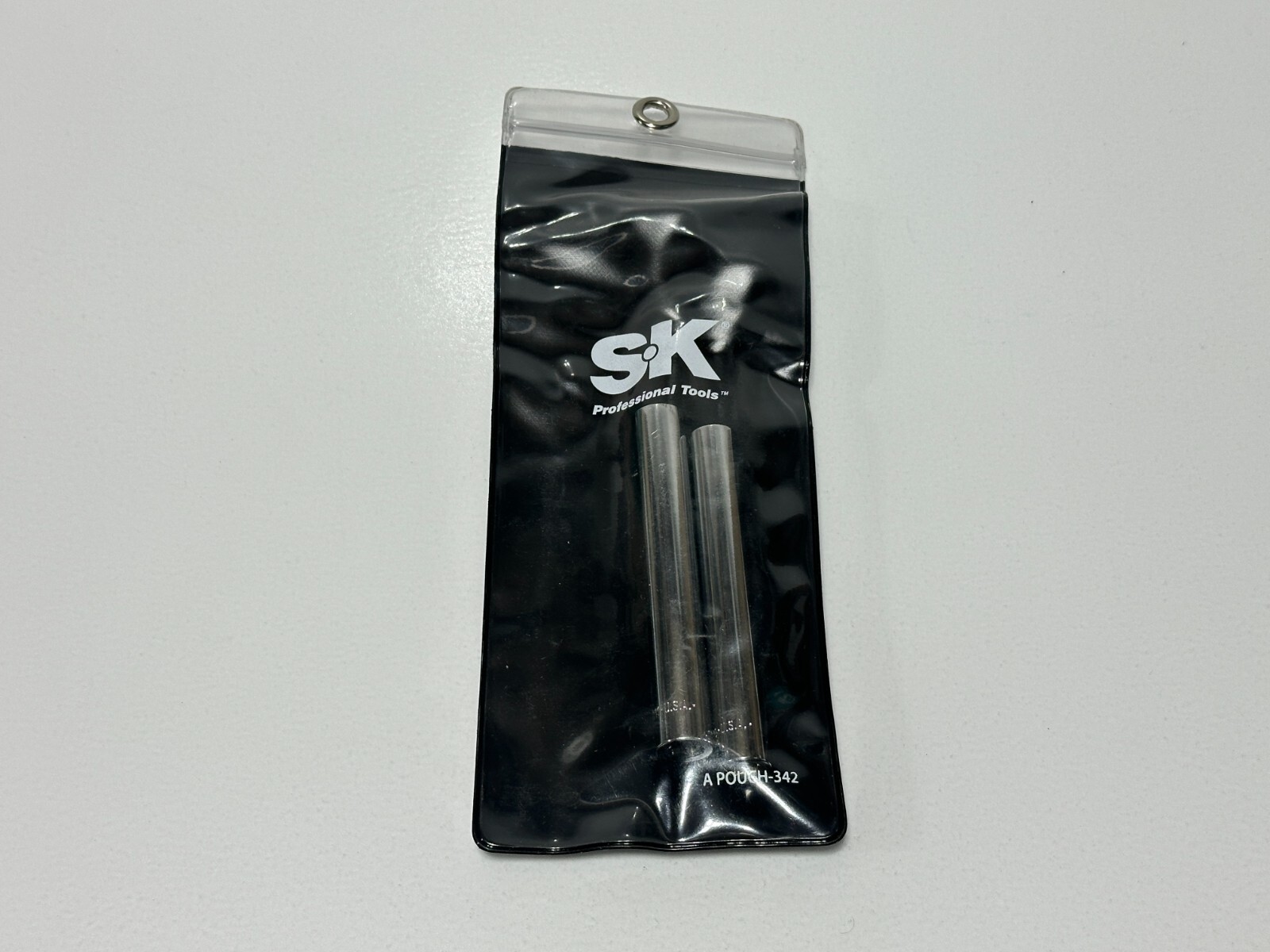 NEW SK Tools USA 40805 2pc Extra Deep 10mm 11mm 1/4″ Drive Socket Set Pair Pouch