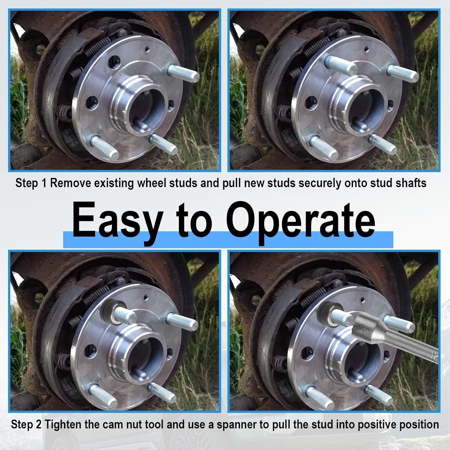 Wheel Stud Installer Tool Corporation For 22800 Tire Bolts Install Replace US