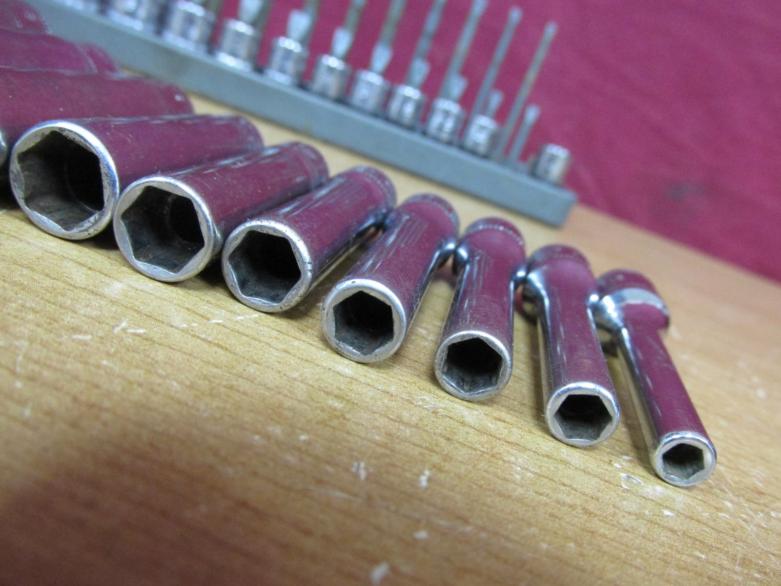 Snap On 25pc 1/4″ Dr 6pt METRIC Flank Drive Deep & Shallow 4-15 mm Socket Set