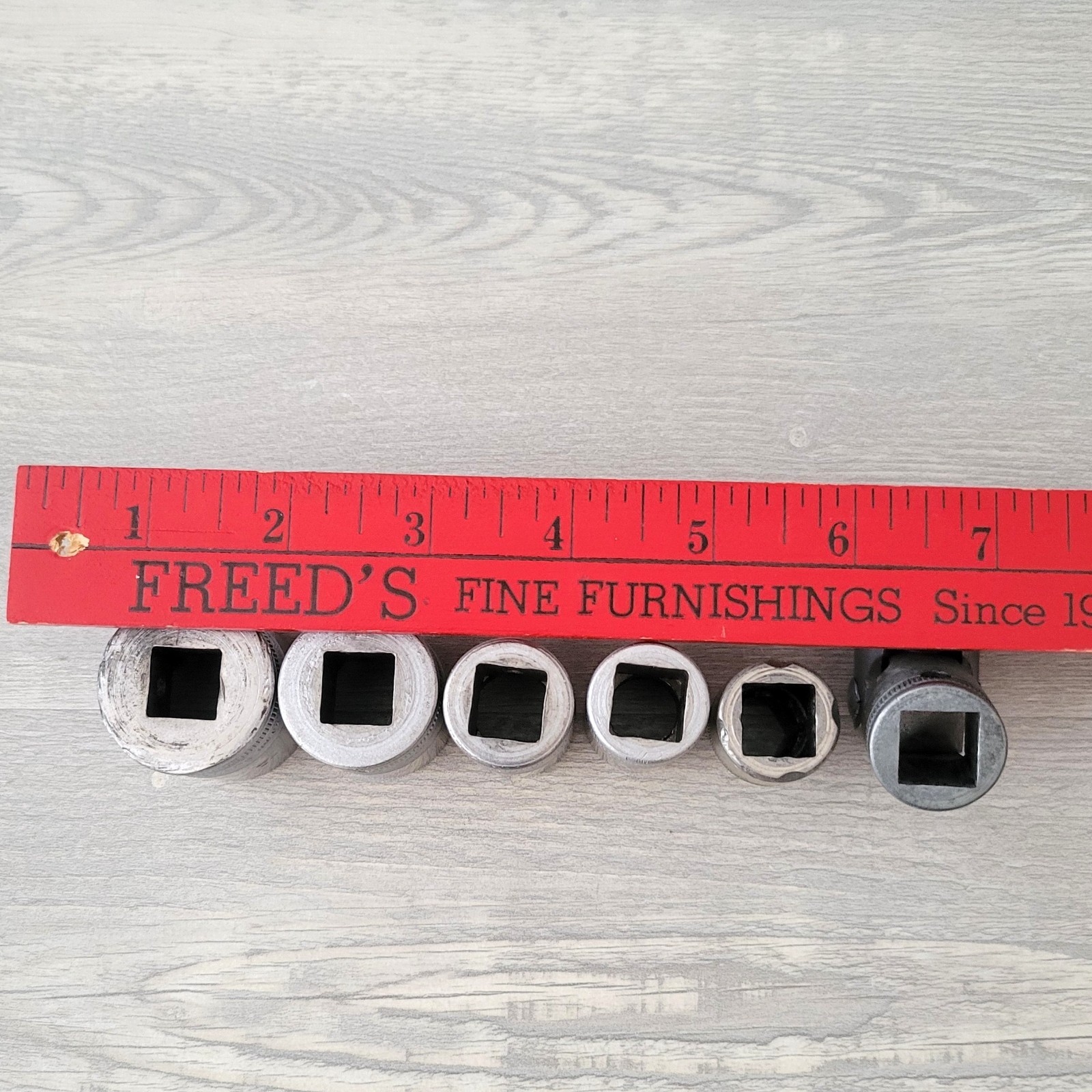 Lot of 6 Snap-On 1/2″ Drive Impact Universal /Swivel w/ SW 320, 280, 220, 200 -9