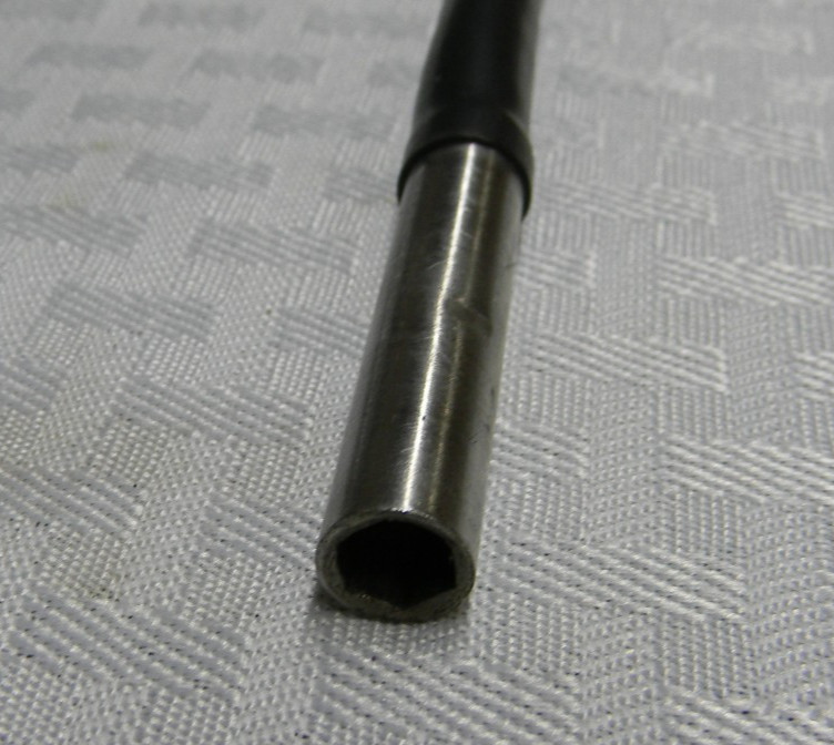 VINTAGE SNAP-ON 12″ LONG BLACK HARD HANDLE MAGNETIC TORX BIT DRIVER #SSDM80A