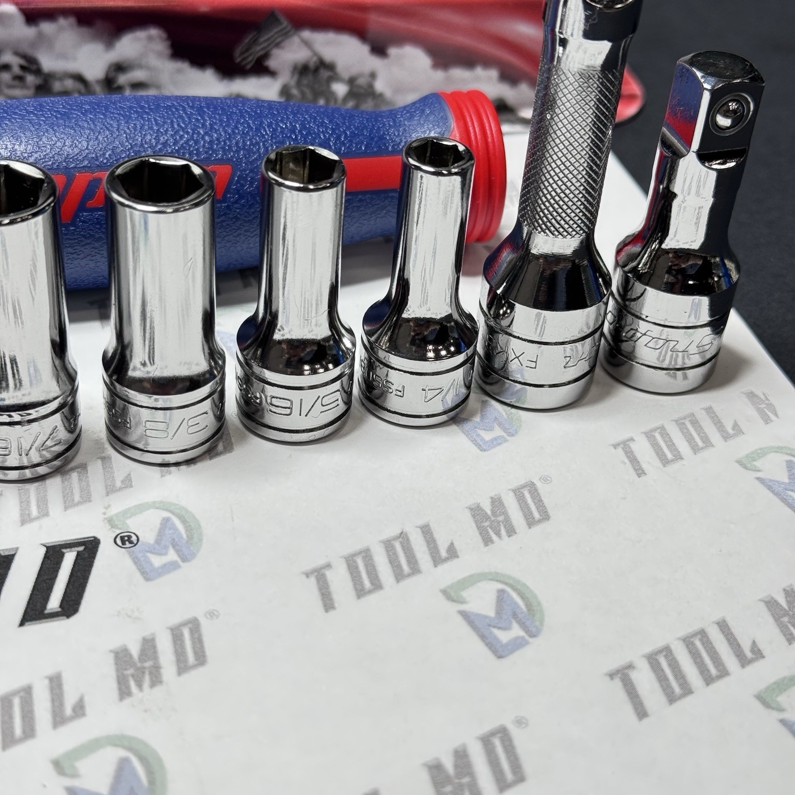 Snap-on Tools USA NEW 13pc SAE Special Edition USA 250 Celebration Set FHD100AM