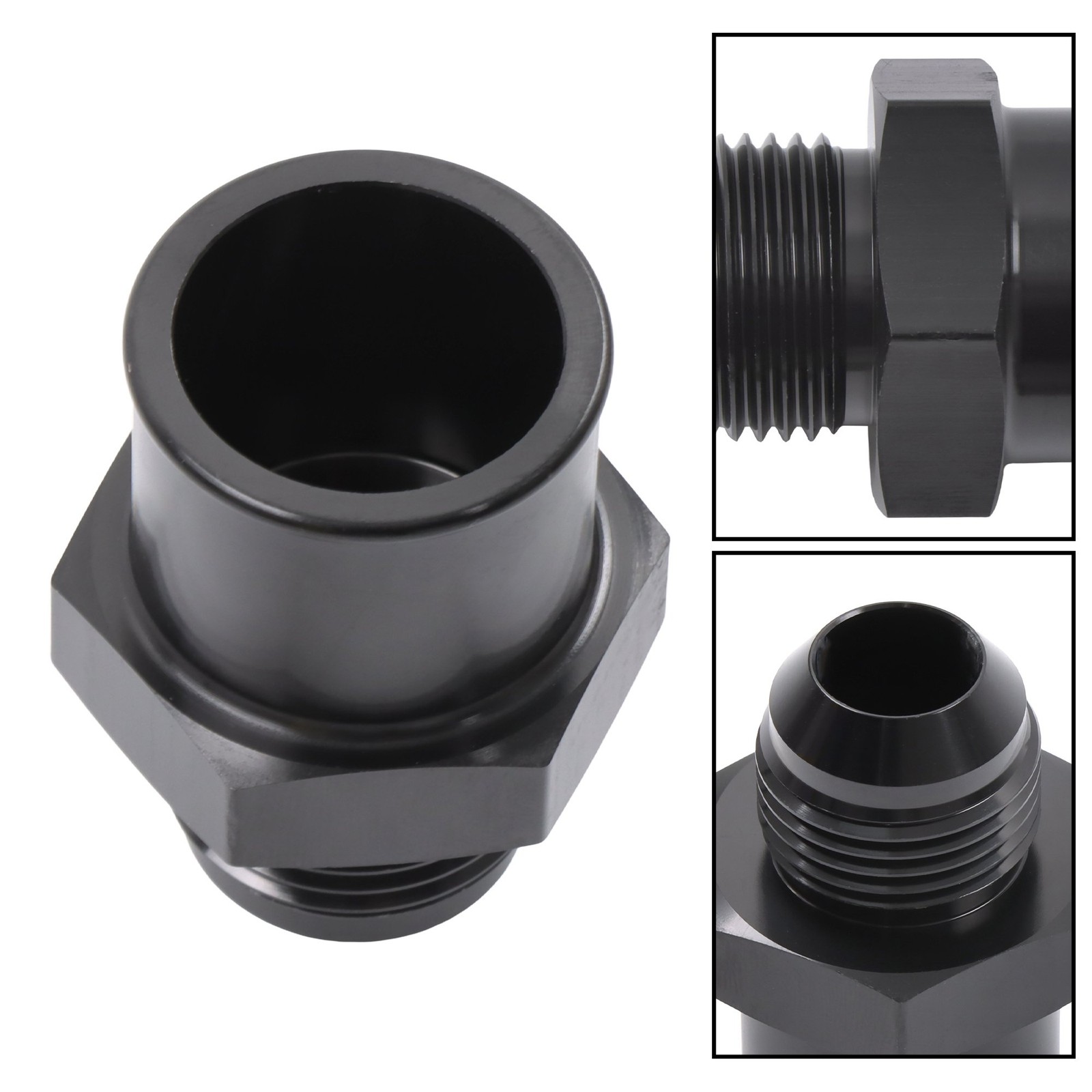 SBC 10AN Valve Cover Adapter Fittings (1 Pair ) Fit for Push-In Grommet 34-00031