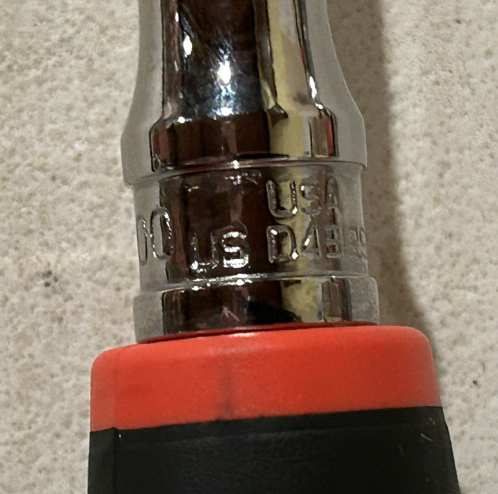 NEW Snap-on™ 3/8″ drive 13″ long Red Soft Grip Round Swivel Head Ratchet FHNF100