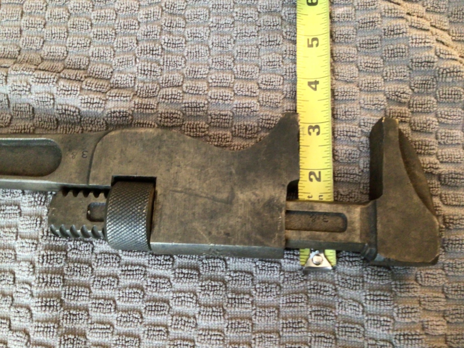 AMPCO W-1147 Wrench, 12” Adj, Vintage, Made in USA, Heavy, See Photos