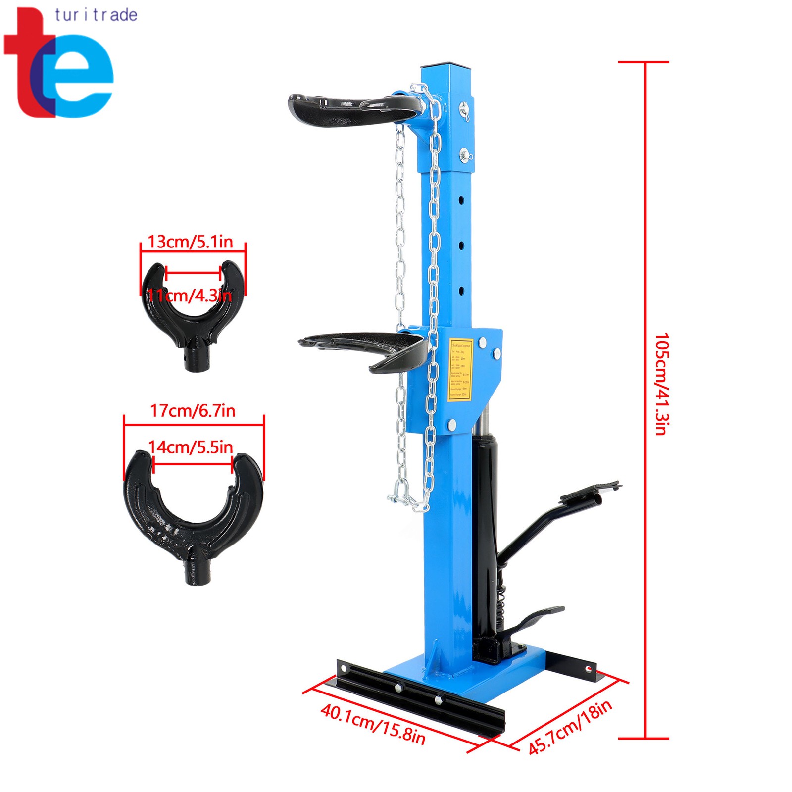 Coil Spring Compressor 4.5T Auto Strut Hydraulic Compressor Removing Tool