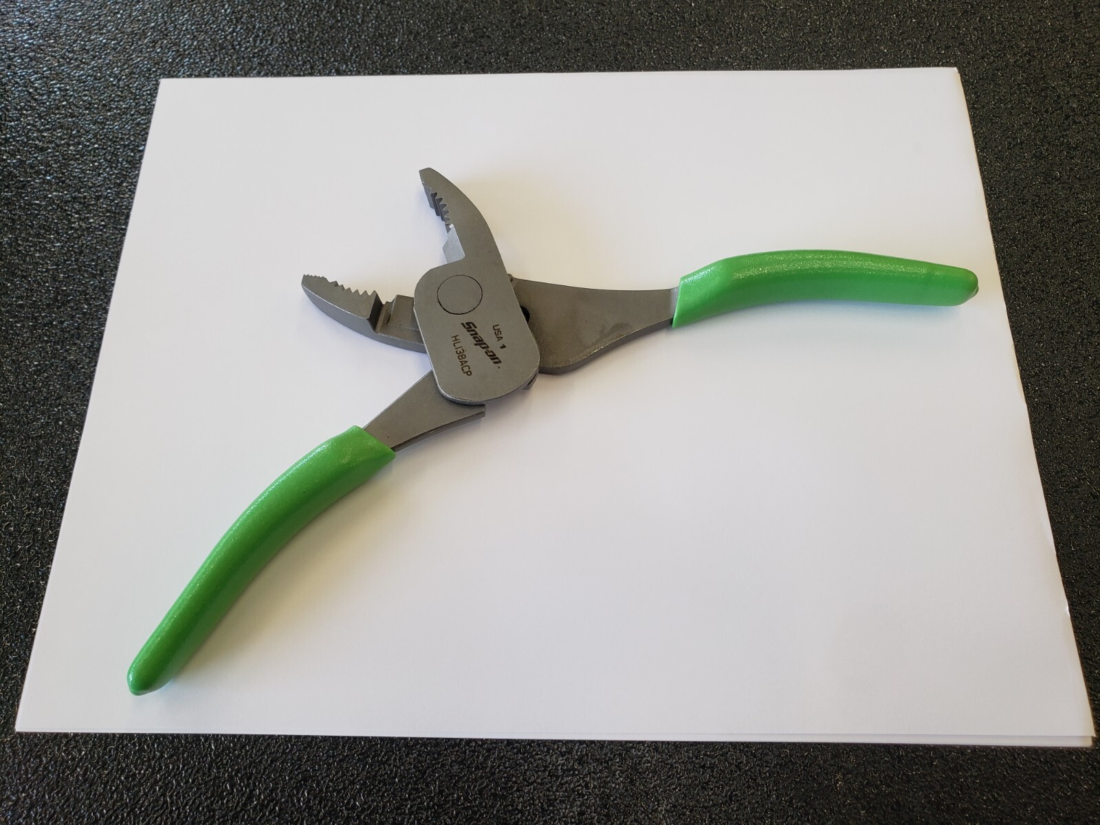 Snap-on Tools USA NEW GREEN 7-7/8″ High Leverage Combination Pliers HL138ACP