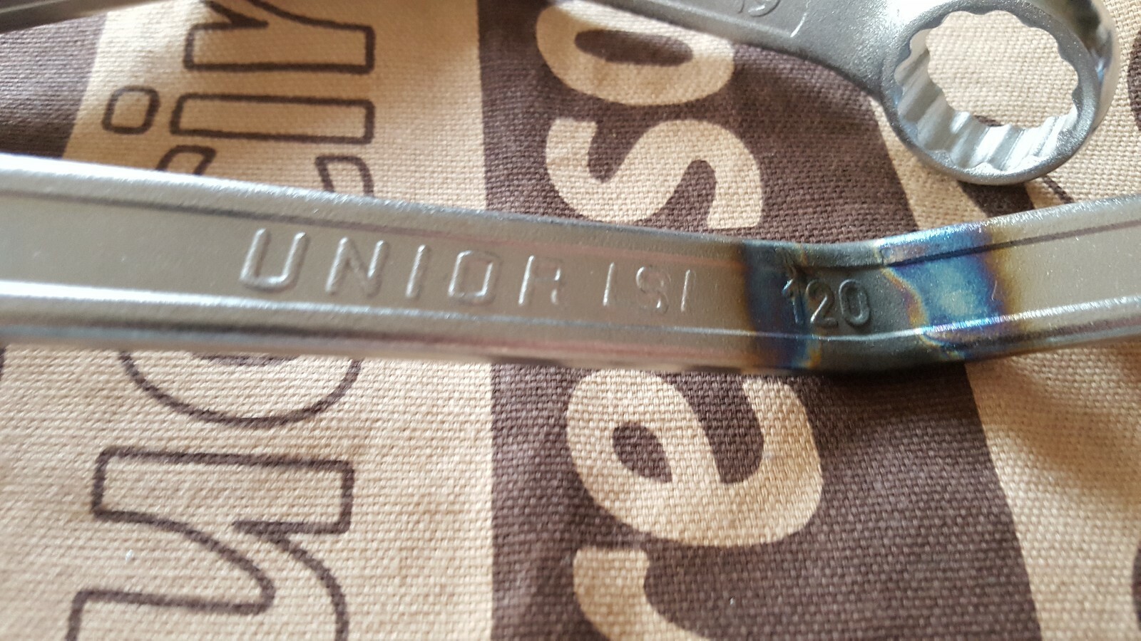 💜 Obstruction spanner set of two 19mm Unior LSI 120 12 point chrome vanadium