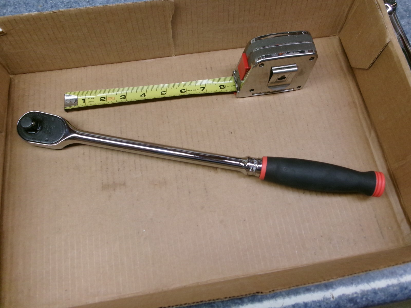 Snap-on USA 1/2″ Drive Long Comfort Grip Handle Ratchet No SHL80A
