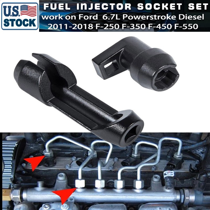 17mm 12pt Fuel Injector Socket Set Sl11400 for Ford Power Stroke 6.7L Diesel