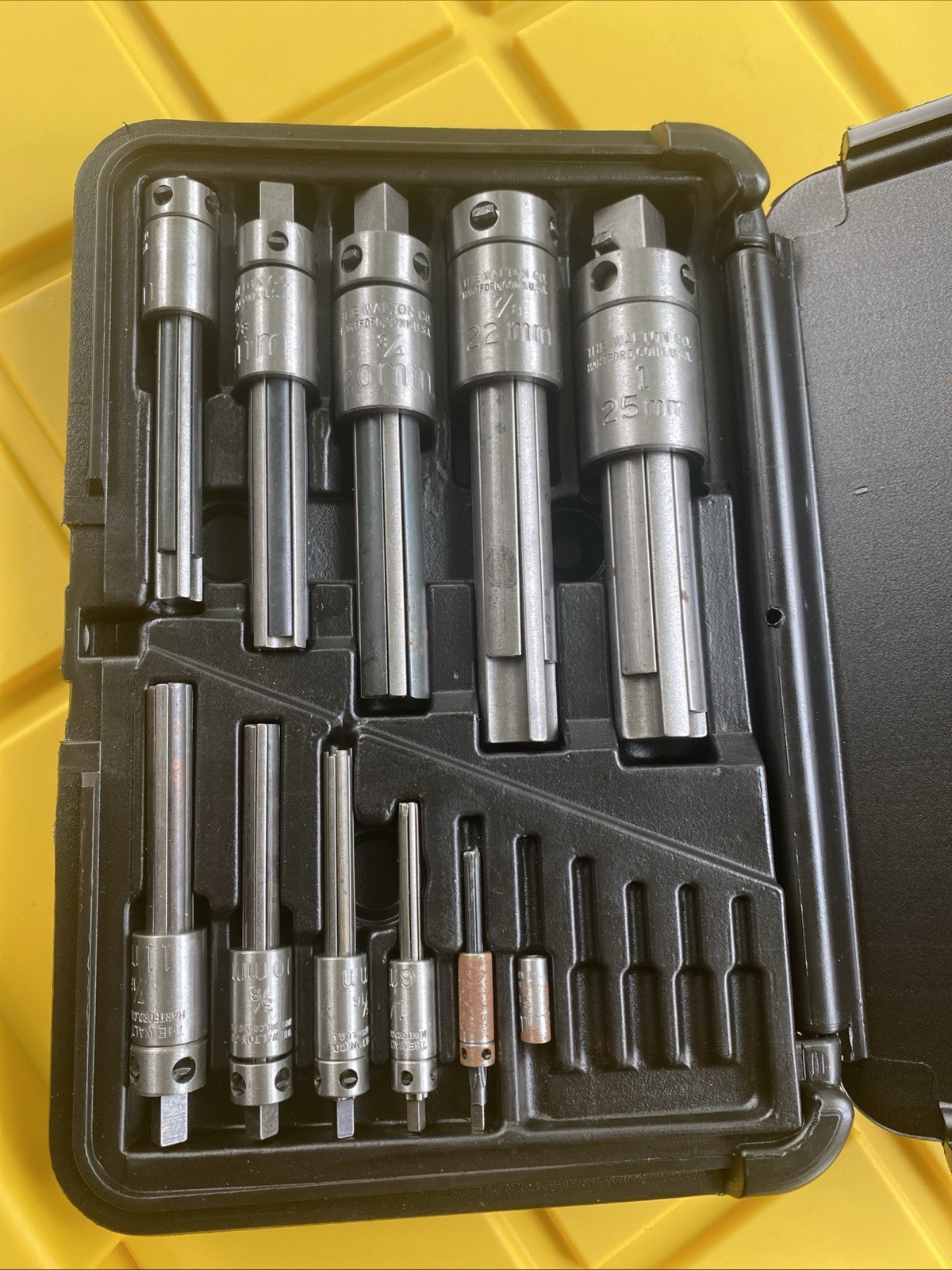 Walton 18015 15 Piece Multi Flute Tap Extractor Set See Pictures