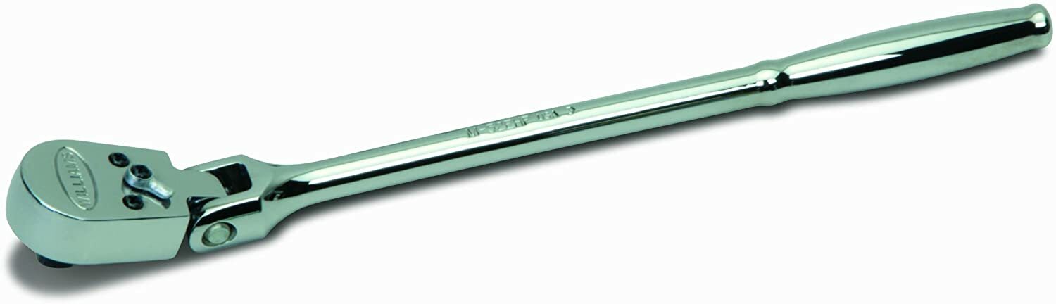 1/4-Inch Drive, Flex Head Ratchet, Chrome Finish,36 Teeth, Williams M-52EHFA