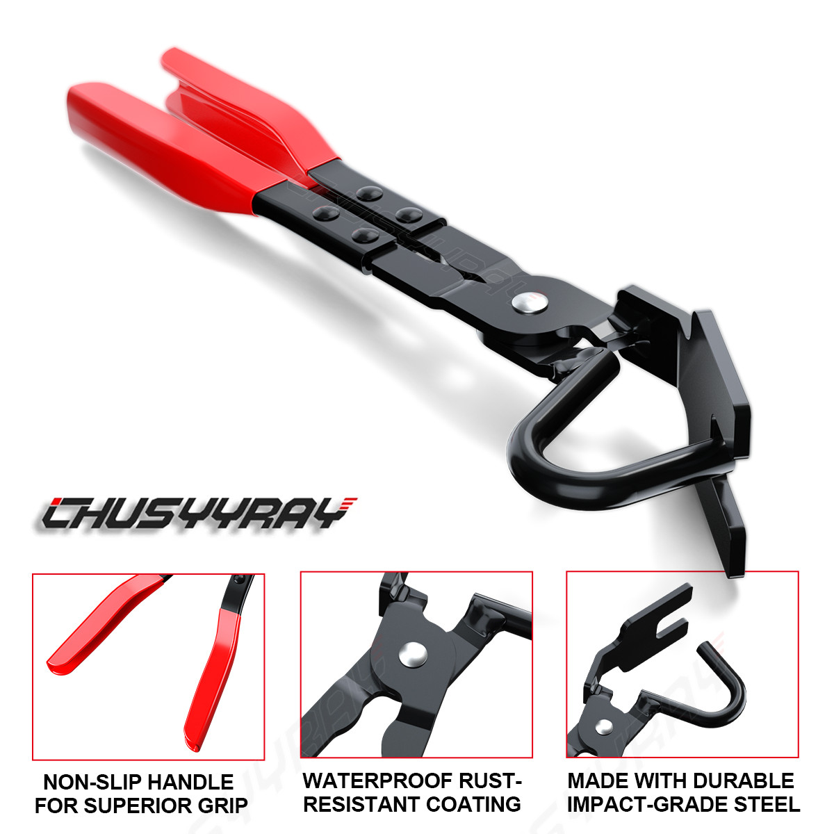 Exhaust Hanger Removal Tool, Heavy-Duty Exhaust Hanger Pliers for Honda Accord