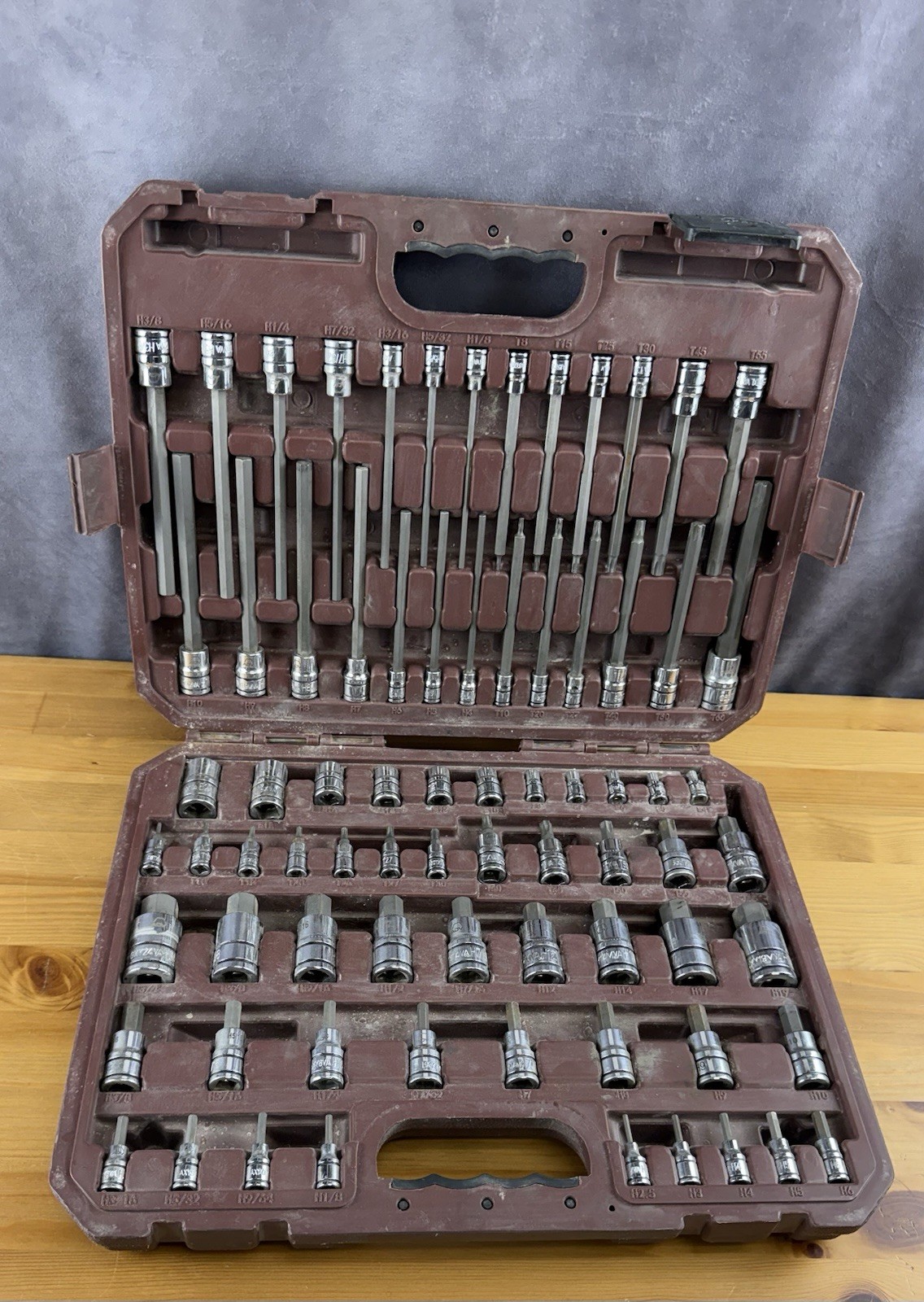 Matco Tools 75 Piece Master ADV Hex/Torx Bit Socket Set Model SBS75VA.