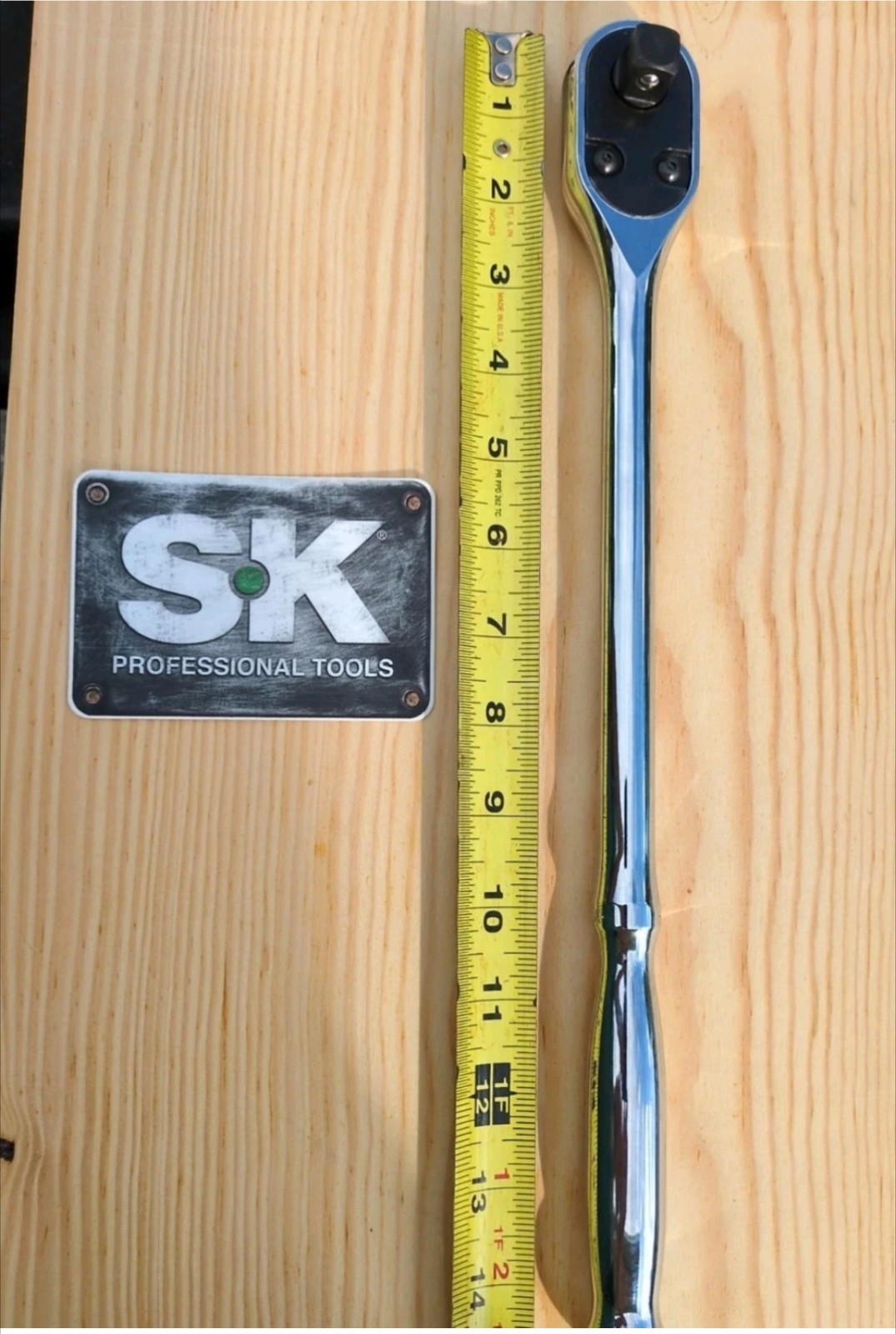 SK Professional Tools 3/8″ & 1/2″ Long Handle Combo Pack