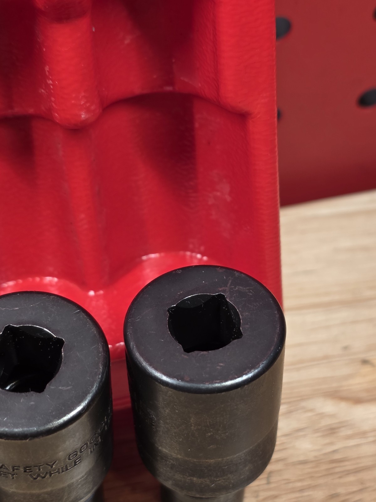 Snap-on 205IPF UNUSED 5-Piece 3/8″ Drive 6pt Shallow Impact Swivel Socket Set