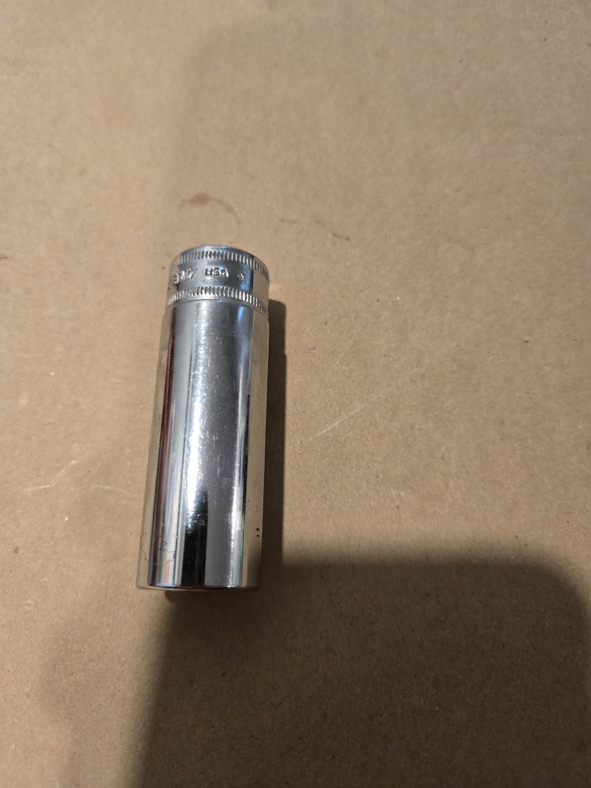 Snap On 3/8″ Drive 17MM 6PT Metric Deep Chrome Socket USA SFSM17