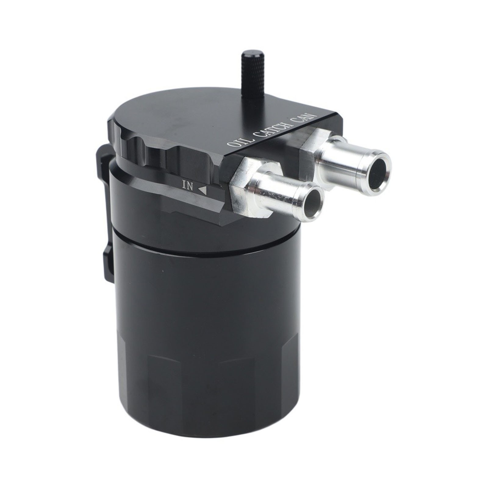 300ML Oil Catch Can with Steel Wool Filter for Car Engine Aluminum Body