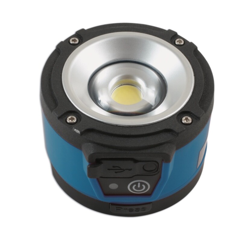 Laser 7505 Rechargeable Mini Work lamp 5w COB 600ml (H) 300ml (L) new sealed