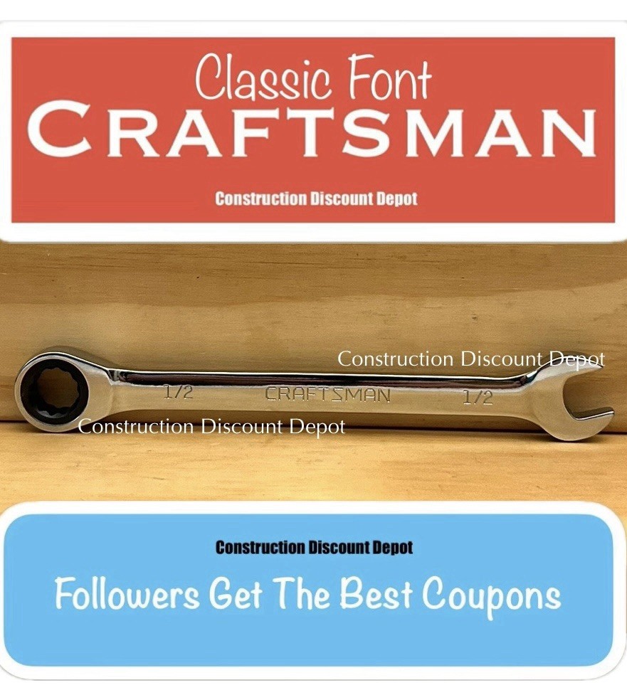 Craftsman 12 Point Ratcheting Combination Wrench 1/2″ In. 42563