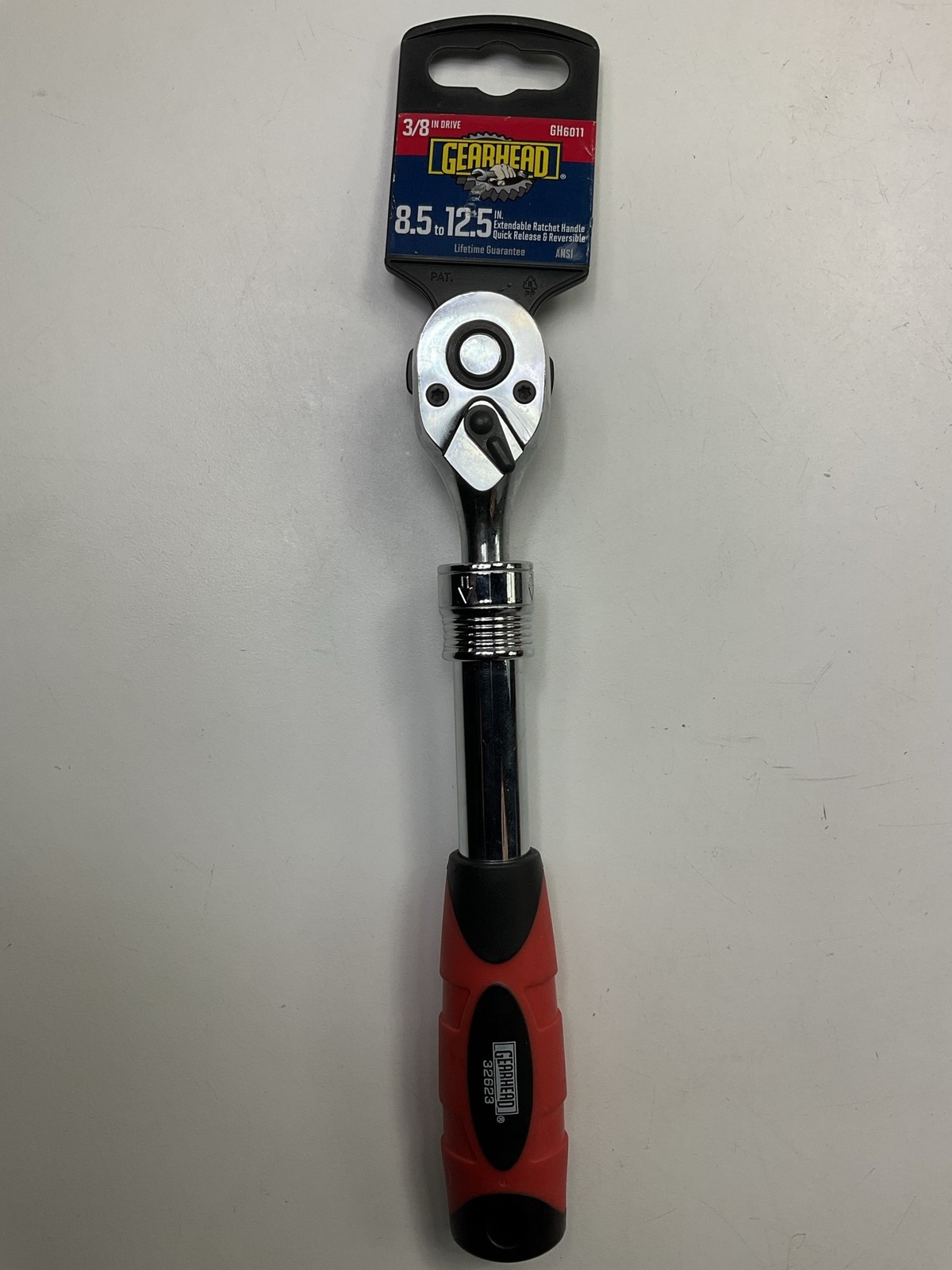 Gearhead GH6011 Extendable Ratchet Handle 8.5-12.5″ – 3/8″ Drive
