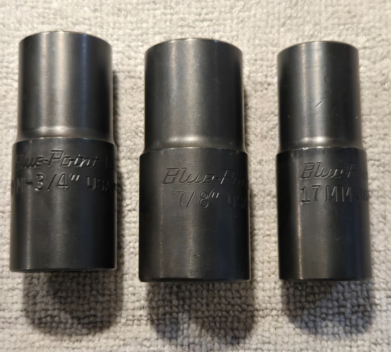 Blue Point LSR2500PLUS 3pc 1/2″ Squate Drive Lug/Lock Flip Twist Socket Set w…