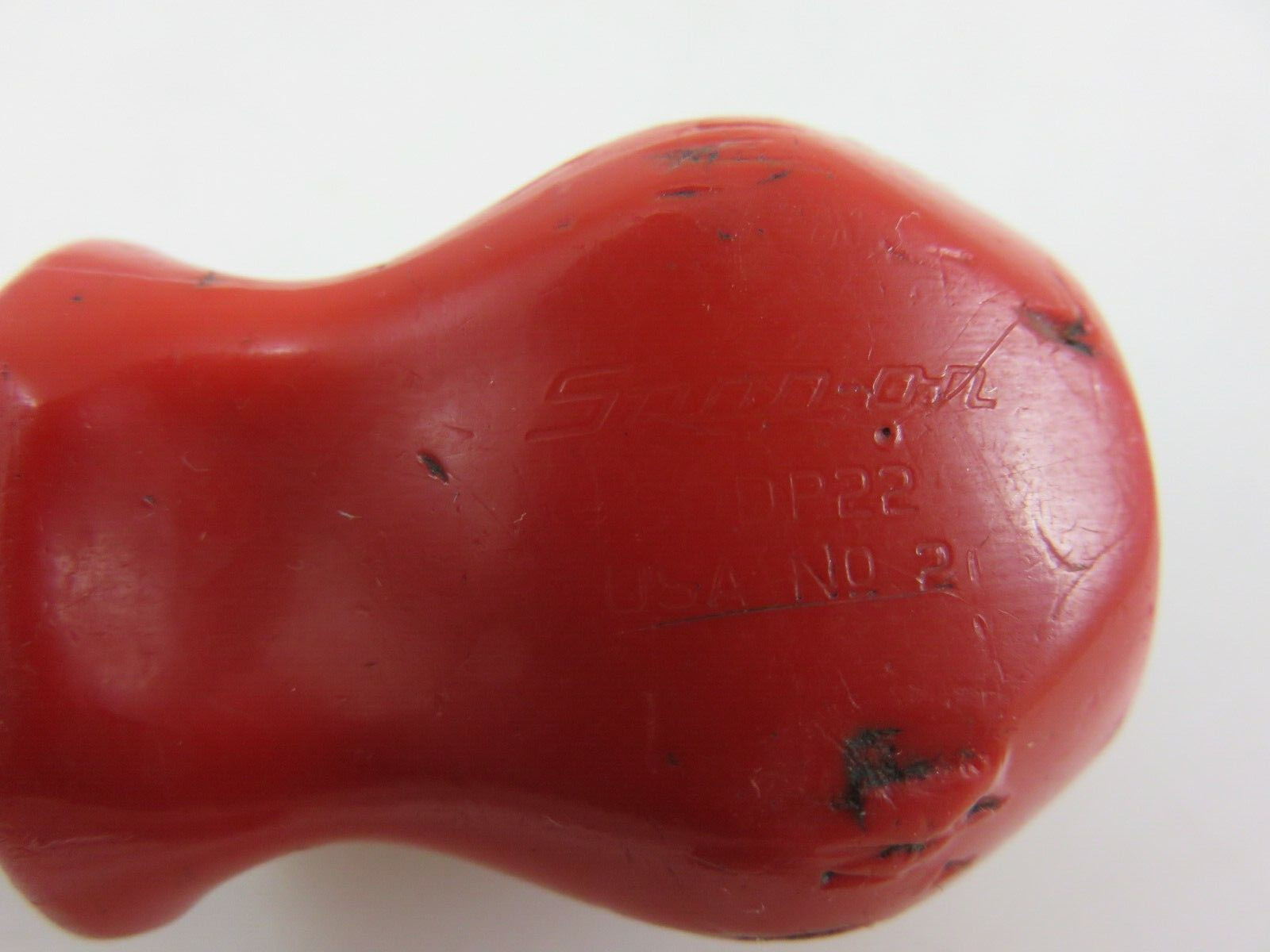 Snap-On SDDP22 Phillips & SDD1 Flate Blade Stubby Screwdrivers RED Hard Handle