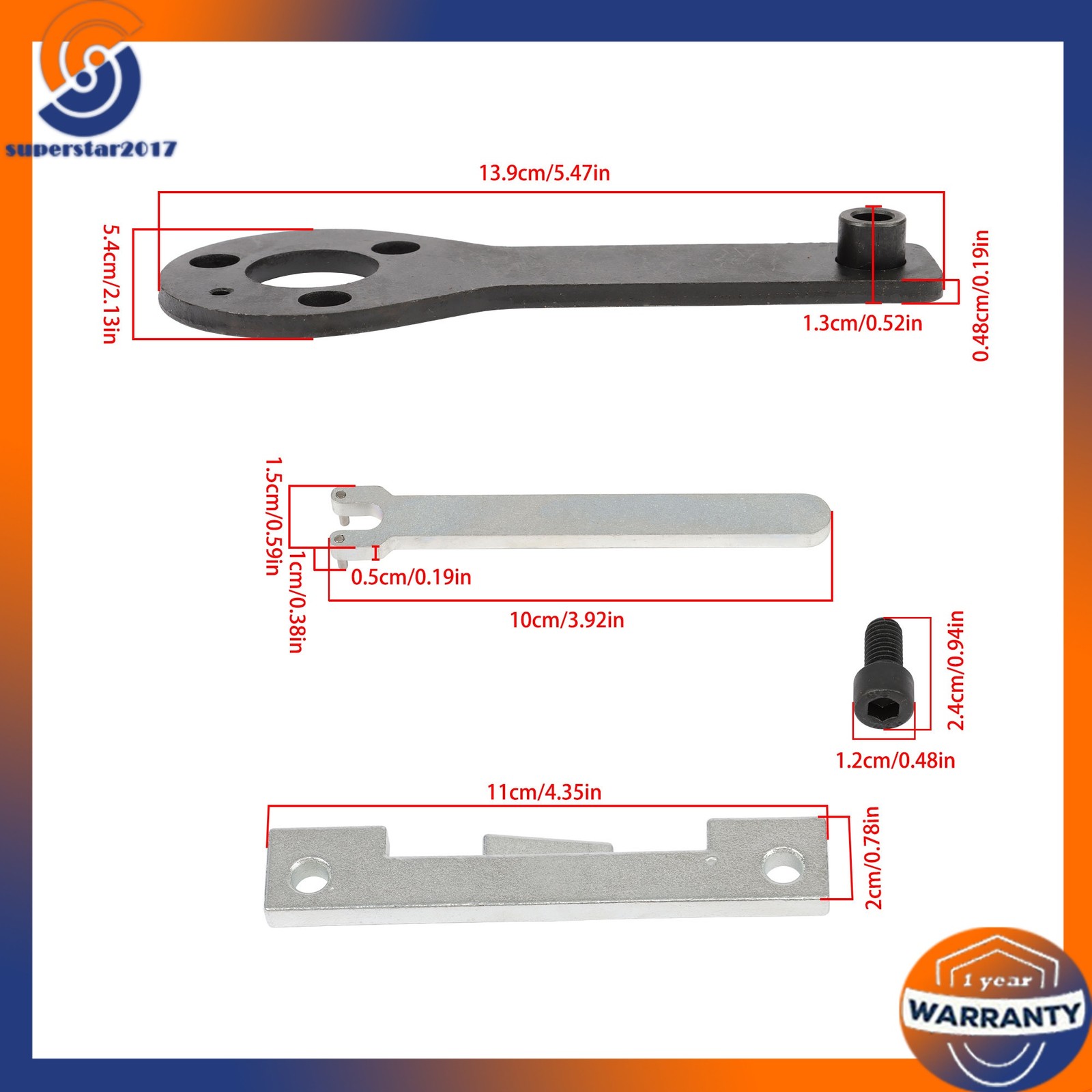 Engine Timing Locking Tool Kit for Fiat 500 Punto Seicento Panda 1.1 1.2 1.4L 8V