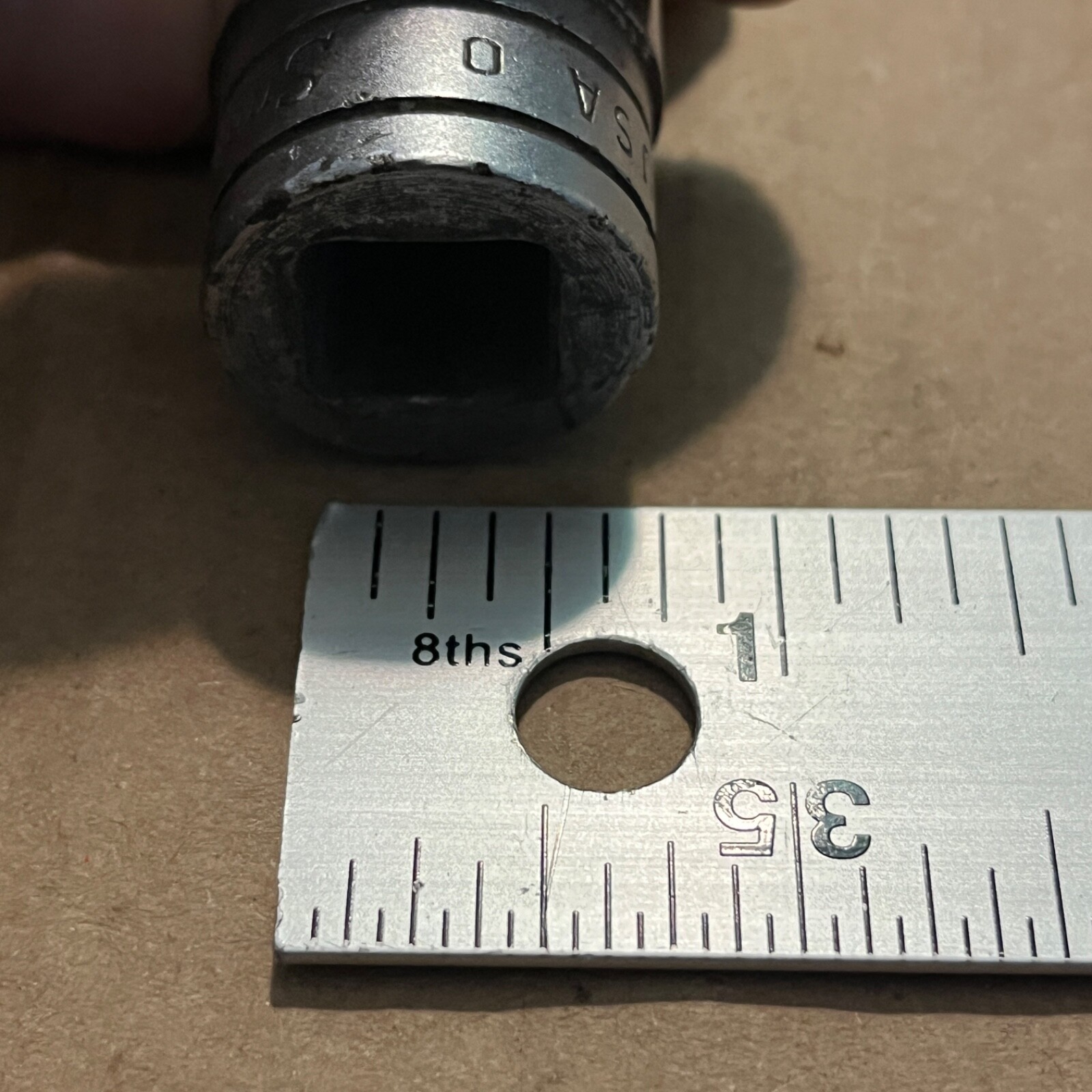 Snap-on Vintage 1/2″ Drive SAE 3/4″ Shallow 6-Point Socket TW-241