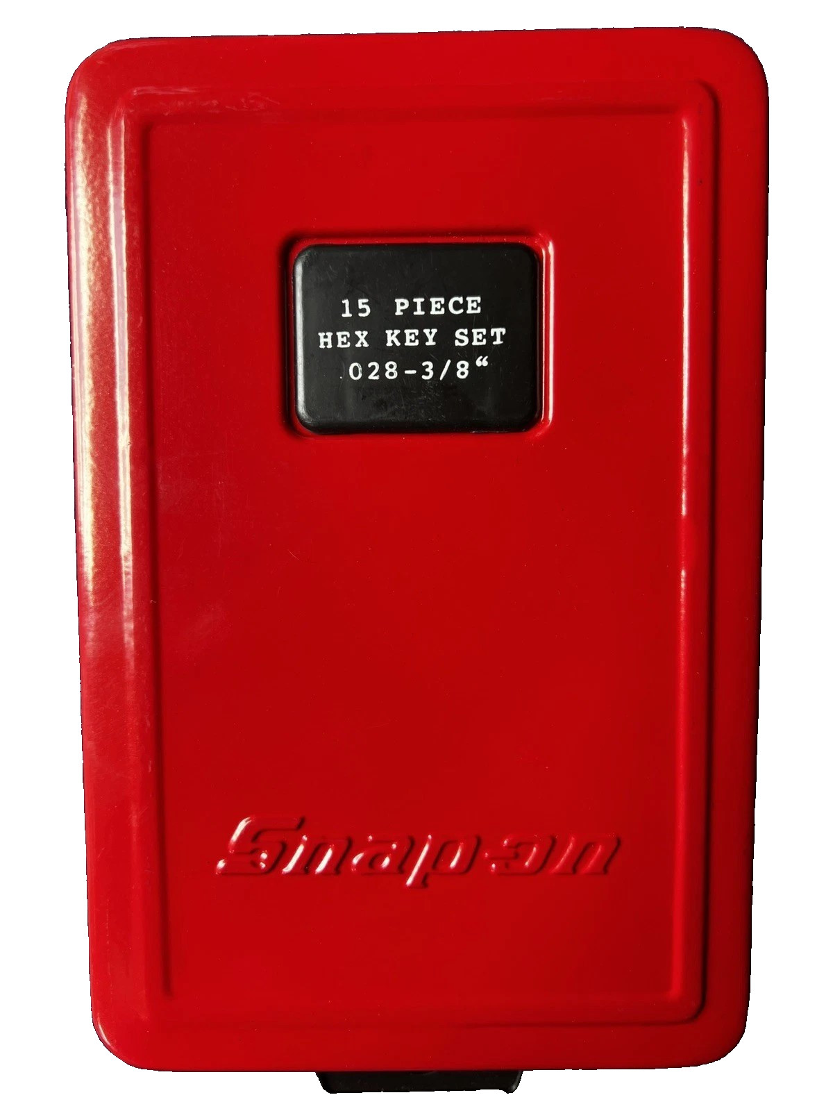 New Snap-on™ .028″ to 3/8″ 15pc L-Shape Allen Hex Key Set in Metal Case