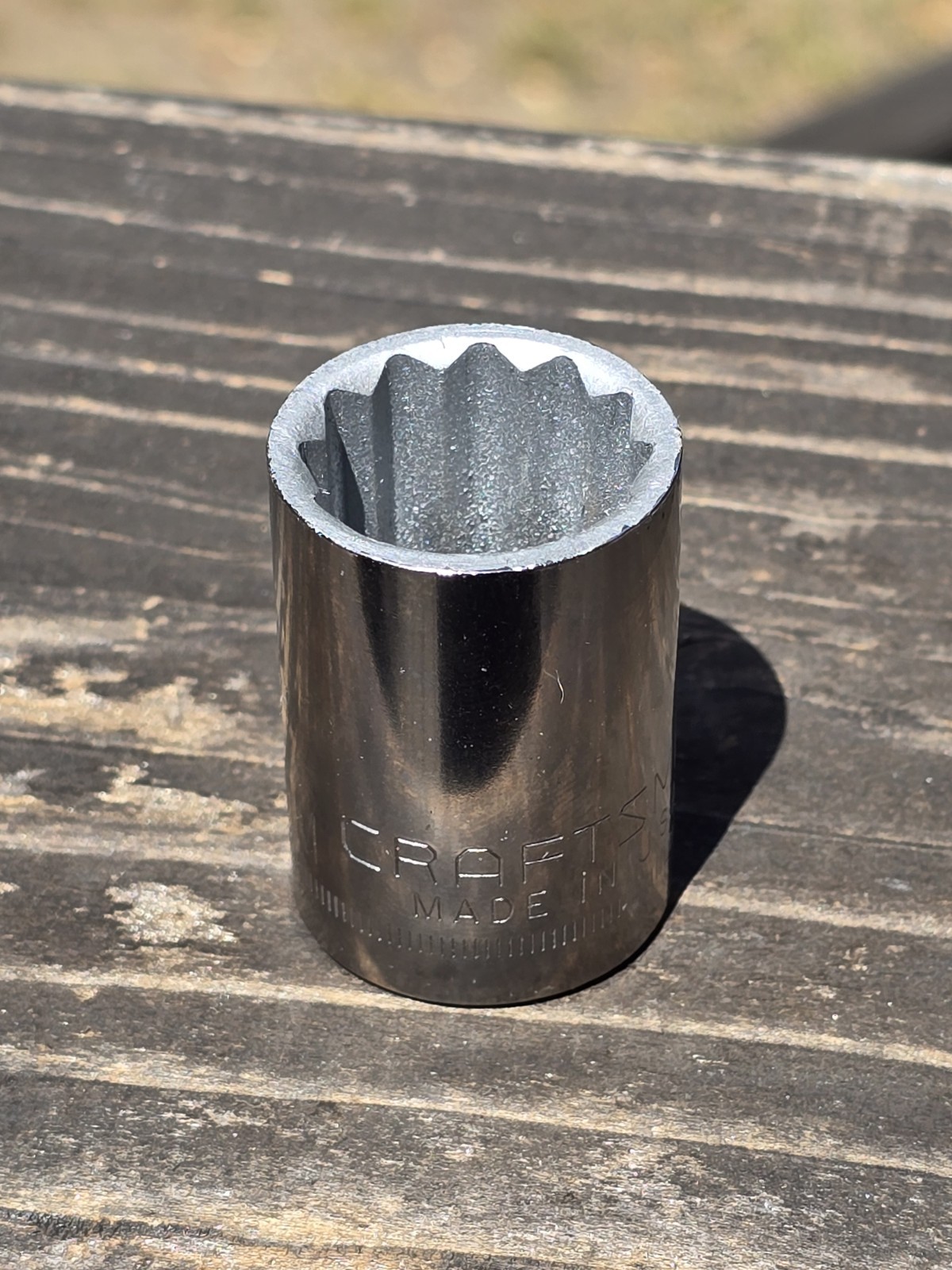CRAFTSMAN -G- 44238 SOCKET 19mm 1/2” DRIVE 12 POINT – USA