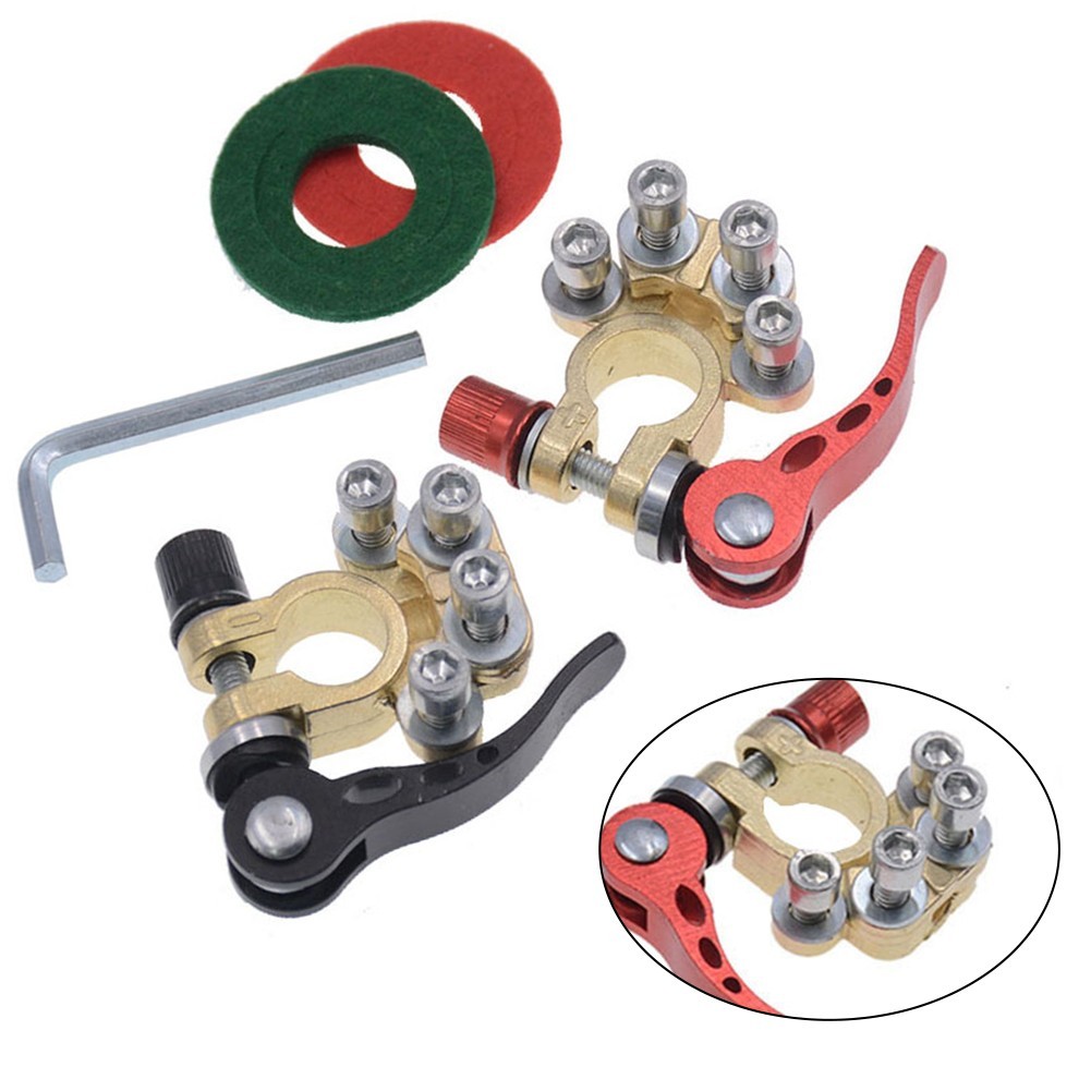 Battery Connector Clamp Easy Battery Replacement For Most Car Battery Sizes