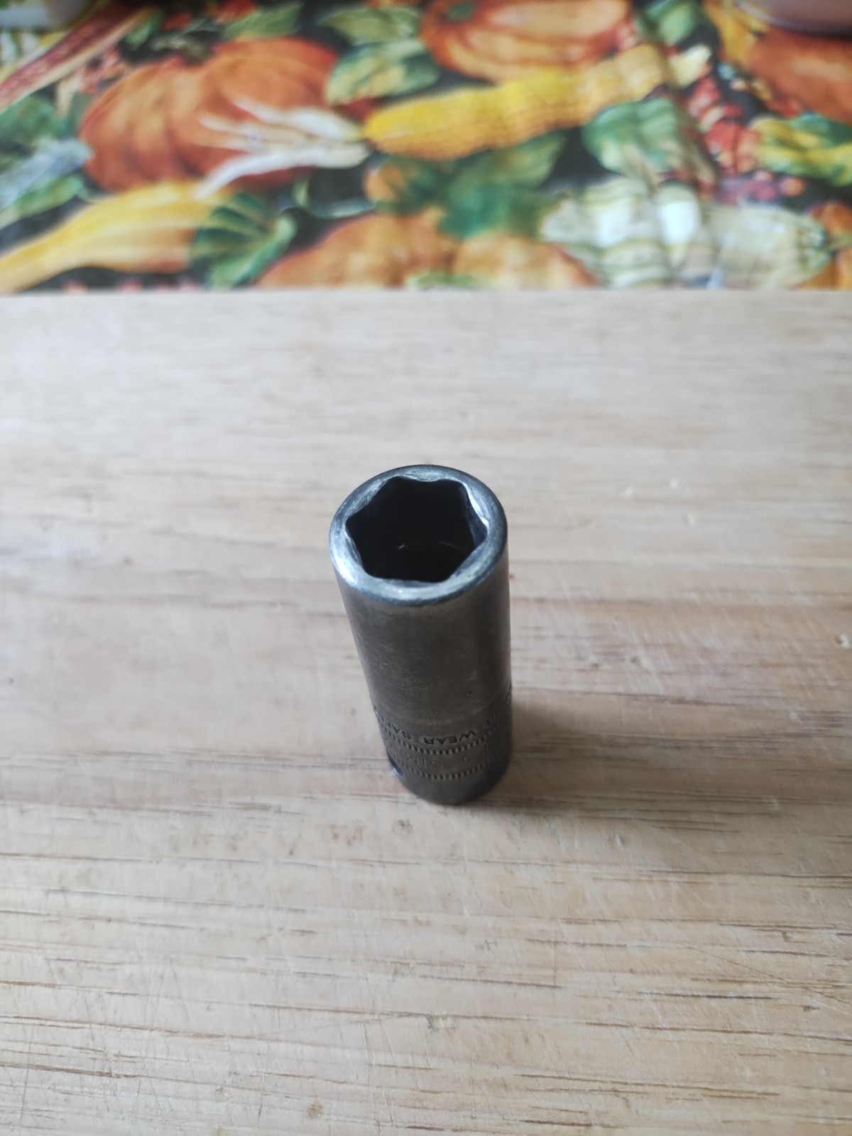 Snap On 13mm Deep, Flank Drive 6 Point, 3/8″ Drive Impact Socket. Part # SIMFM13