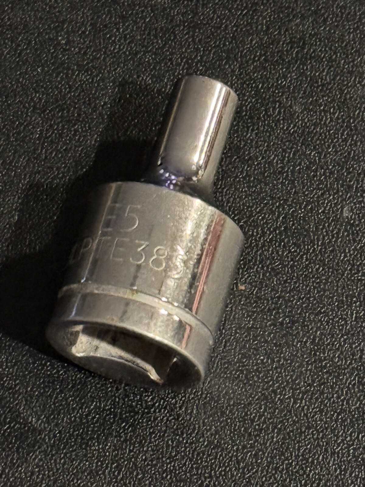 BLUE-POINT TOOLS, E5 EXTERNAL TORX SOCKET, 3/8″ DRIVE, #BLPTE385