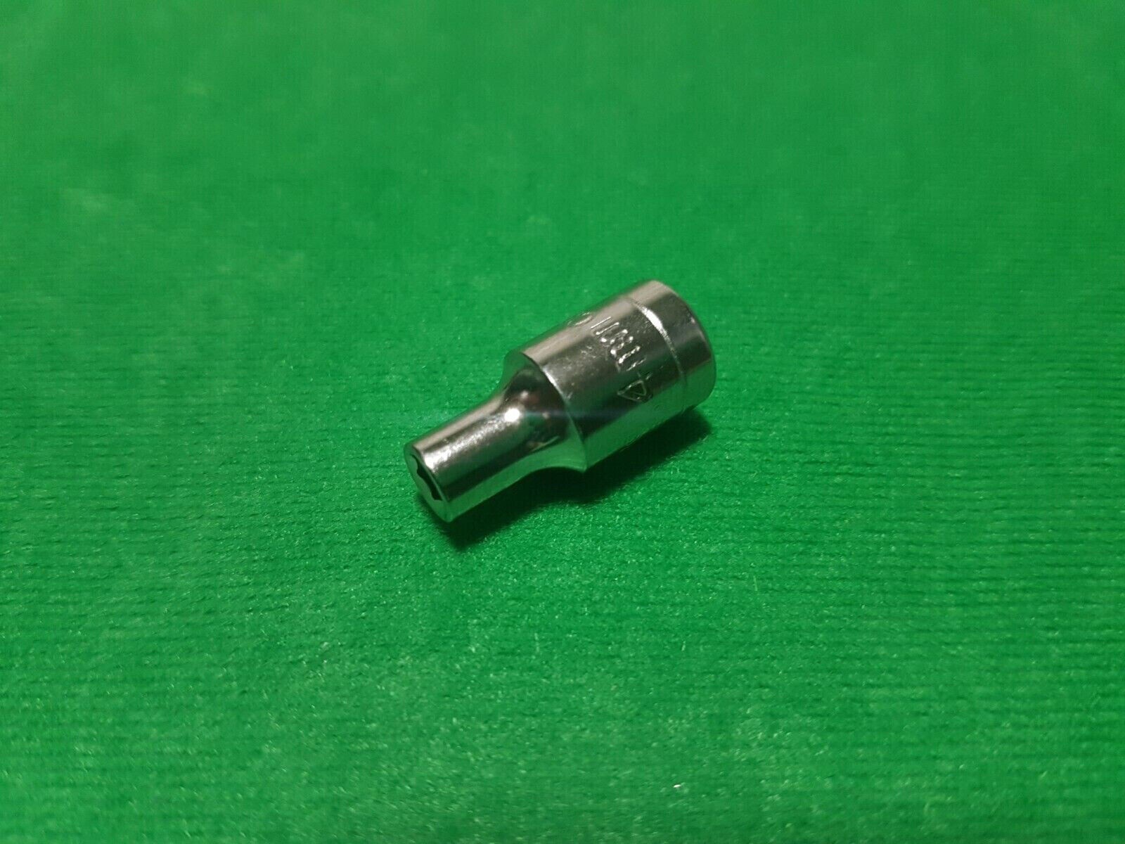 Halfords Advanced 4mm 1/4″ 6 point chrome v shallow socket FAST FREE POST