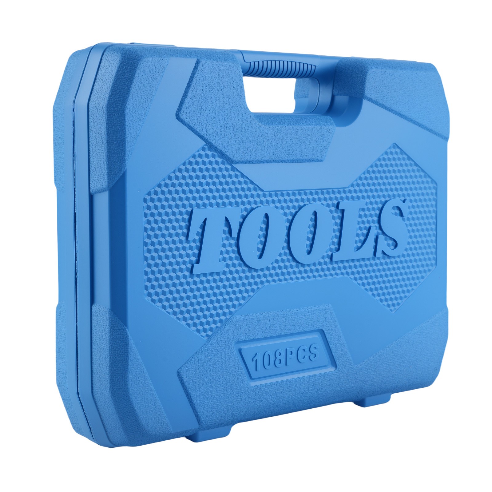 108PCS CR-V Tool Set 1/2 1/4 Ratchets Sockets 10-32mm Auto Mechanics Kit