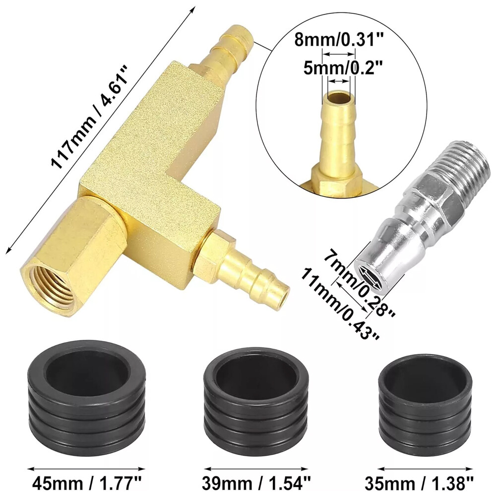 Auto Coolant Vacuum Kit Cooling System Vacuum Radiator Kit Refill + Purging Tool