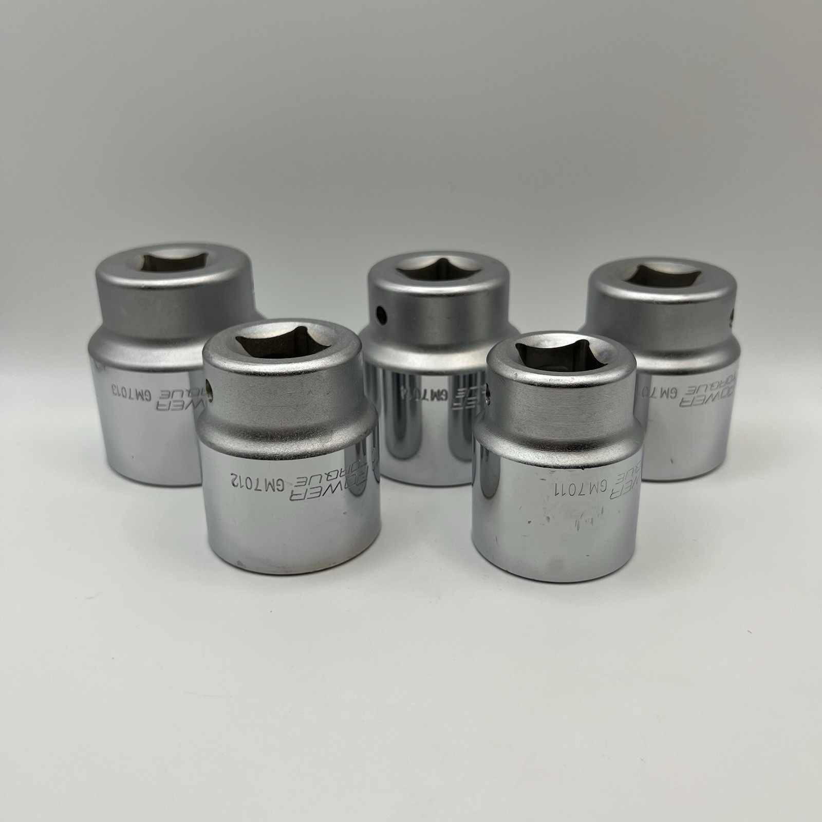 Power Torque 3/4″ Drive Standard Chrome 12 Point SAE Sockets Choose Size