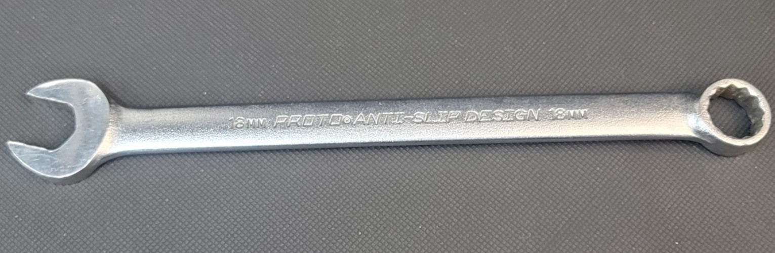 Proto Professional 18mm Metric 12 Point Combination Wrench 1218MASD