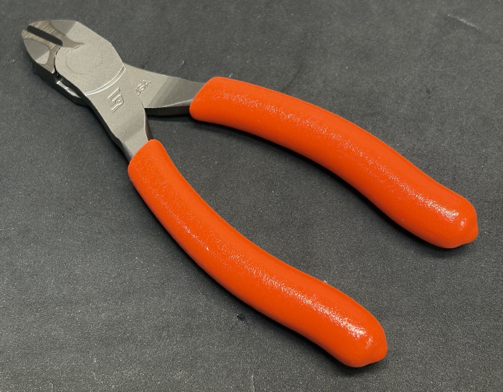 NEW! Snap On ORANGE Talon Grip 5″ VectorEdge Diagonal Side Cutters Dikes 85ACF