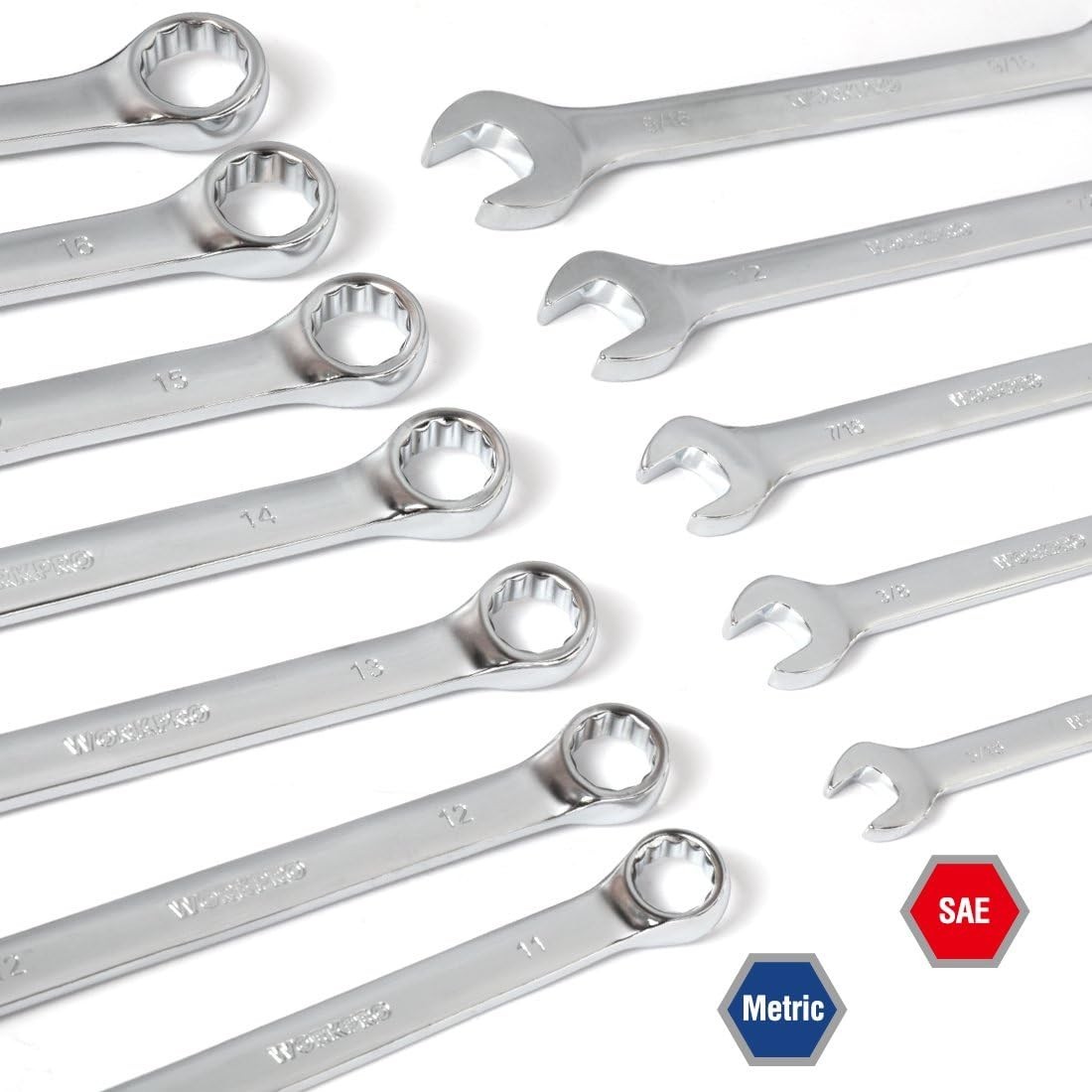 450-Piece Drive Socket Set 1/2″ 1/4″ 3/8″, CR-V Metric and Imperial with Quick-R