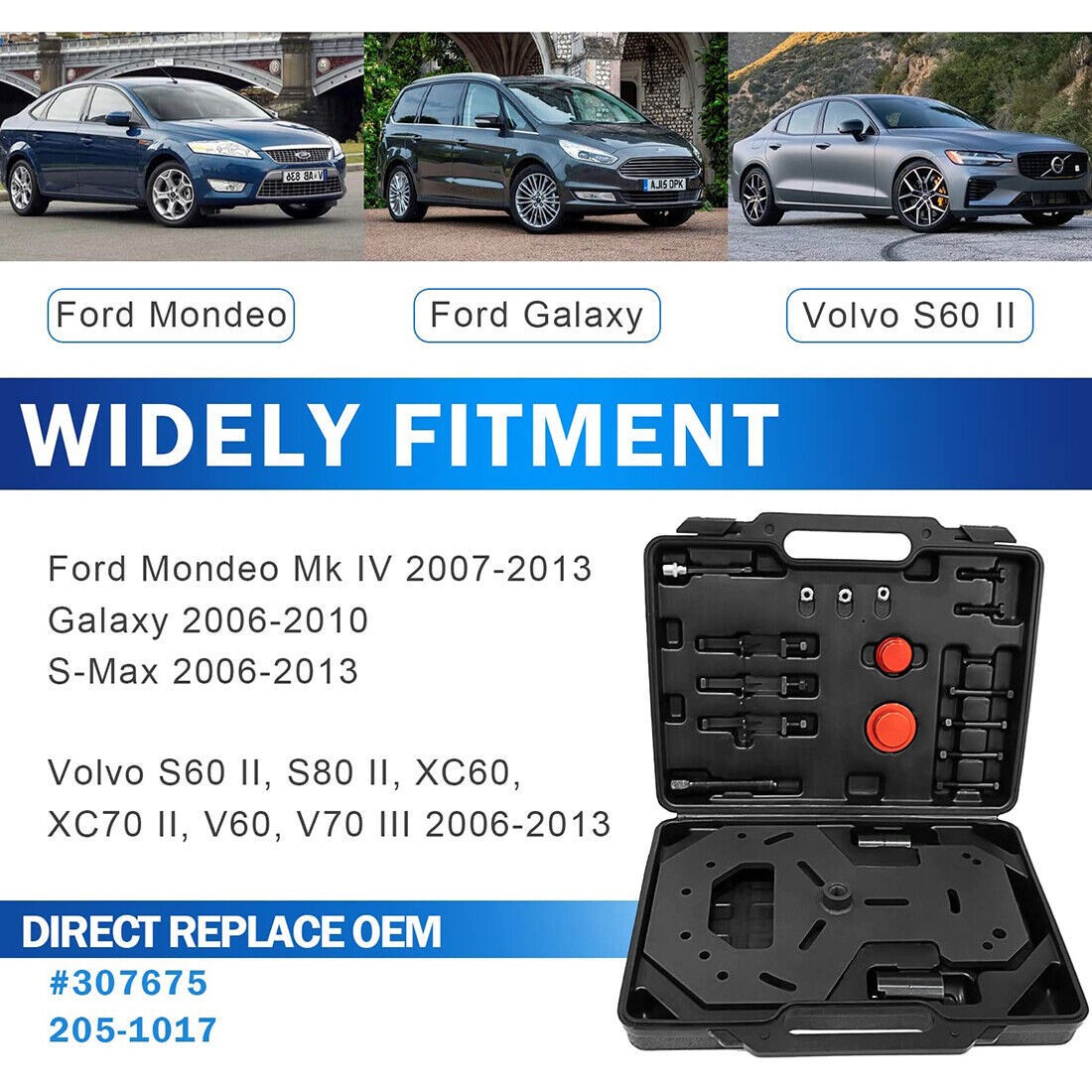 307675 Double Clutch Dry DPS6 Transmission Installer Remover for Ford Fiesta