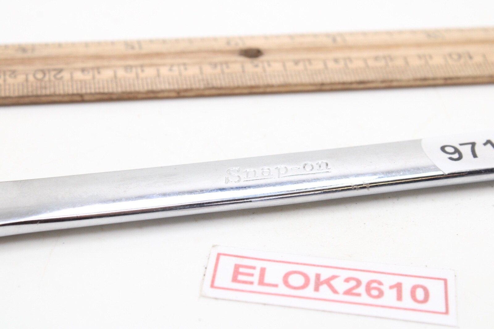 Snap-on Tools VO2022 5/8″ x 11/16″ SAE Chrome Open-end Wrench 7.75″ USA